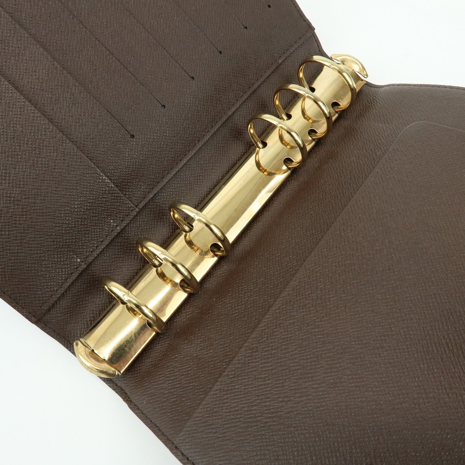 Louis Vuitton Damier Agenda GM Canvas Planner Cover Ebene R20107