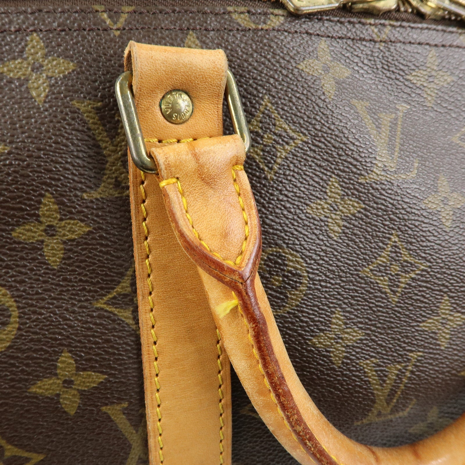 Louis Vuitton Monogram Keep All 55 Boston Bag Brown M41424