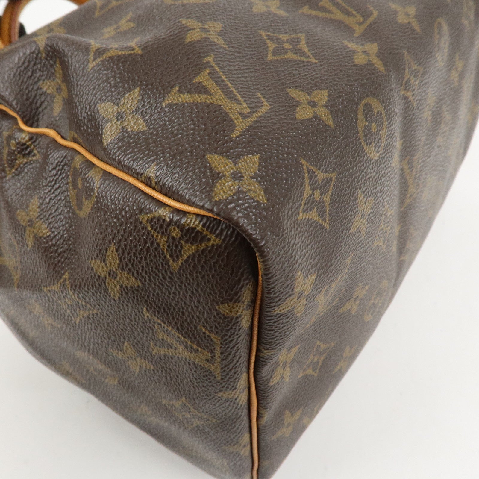 Louis Vuitton Monogram Speedy 30 Boston Bag Hand Bag Brown M41526