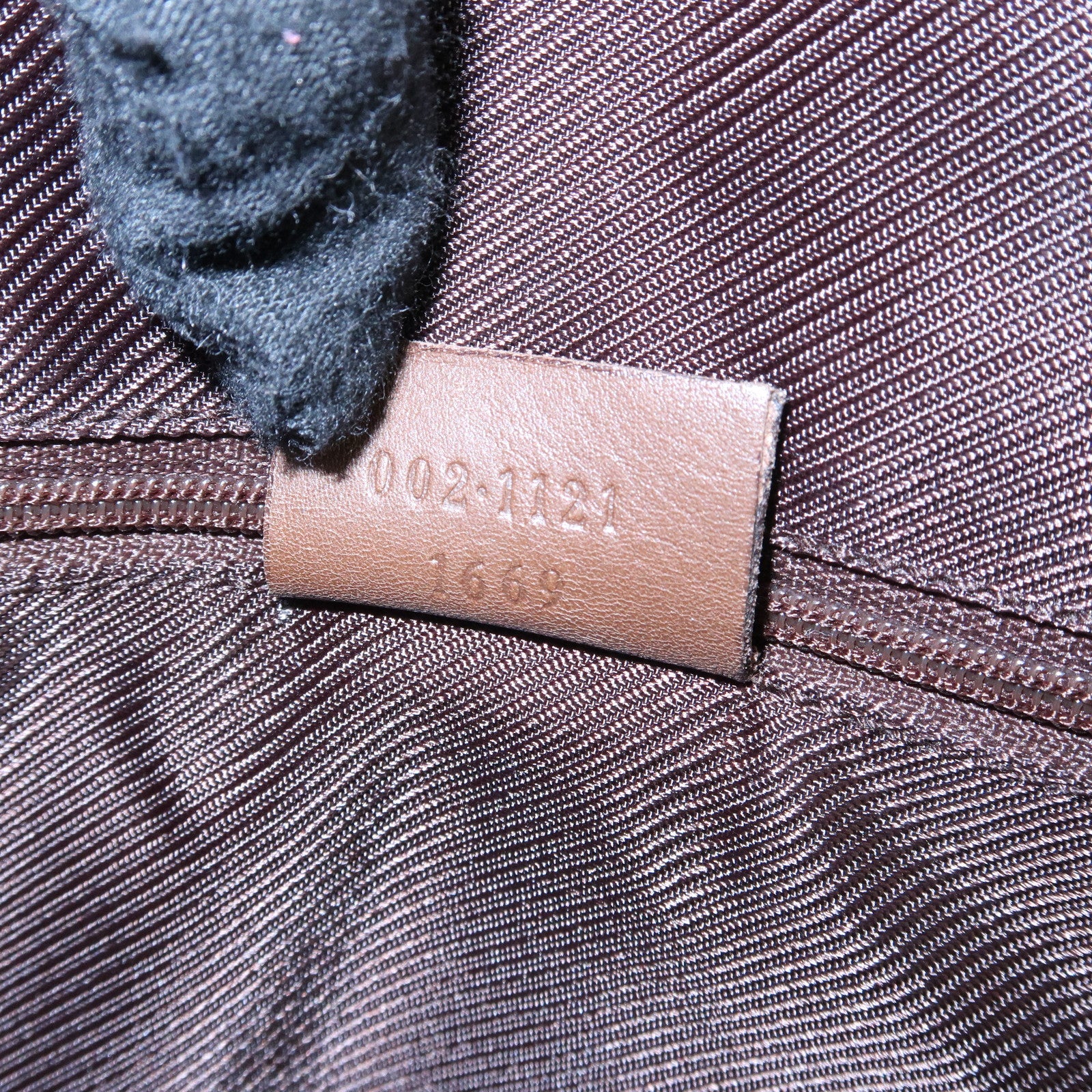 GUCCI GG Canvas Leather Tote Bag Hand Bag Beige Brown 002・1121