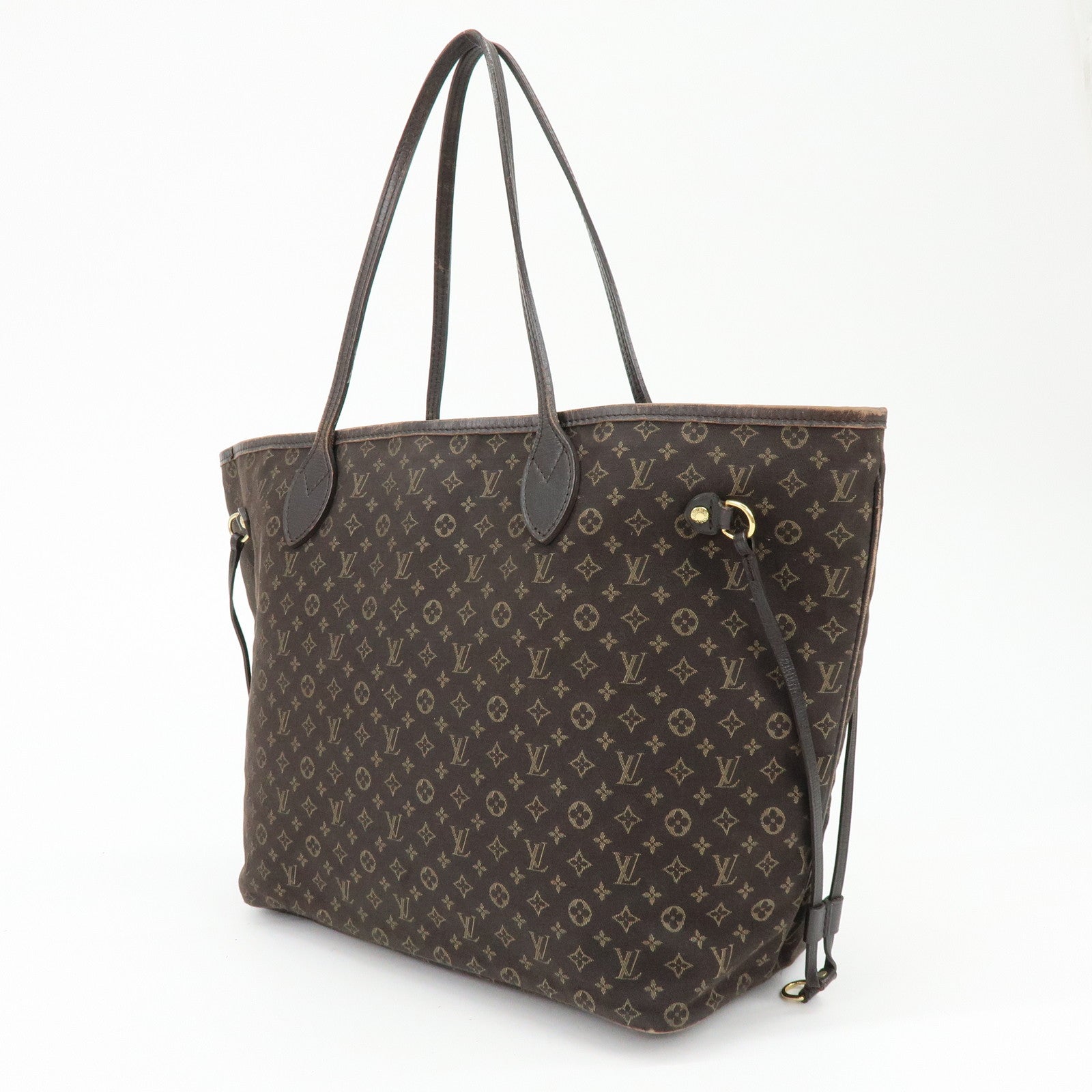 Louis Vuitton Monogram Idylle Neverfull MM Tote Bag Fusain M40513
