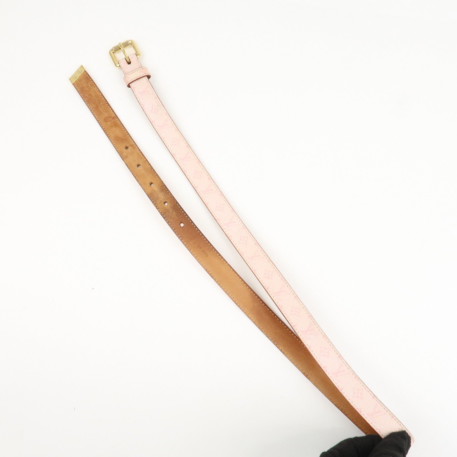 Louis Vuitton Monogram Cherry Blossom 2003 Limited Ceinture M9273