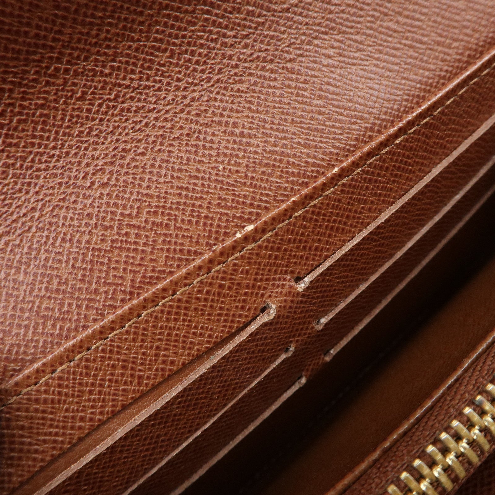 Louis Vuitton Monogram Portefeuille Sarah Long Wallet Brown M61734