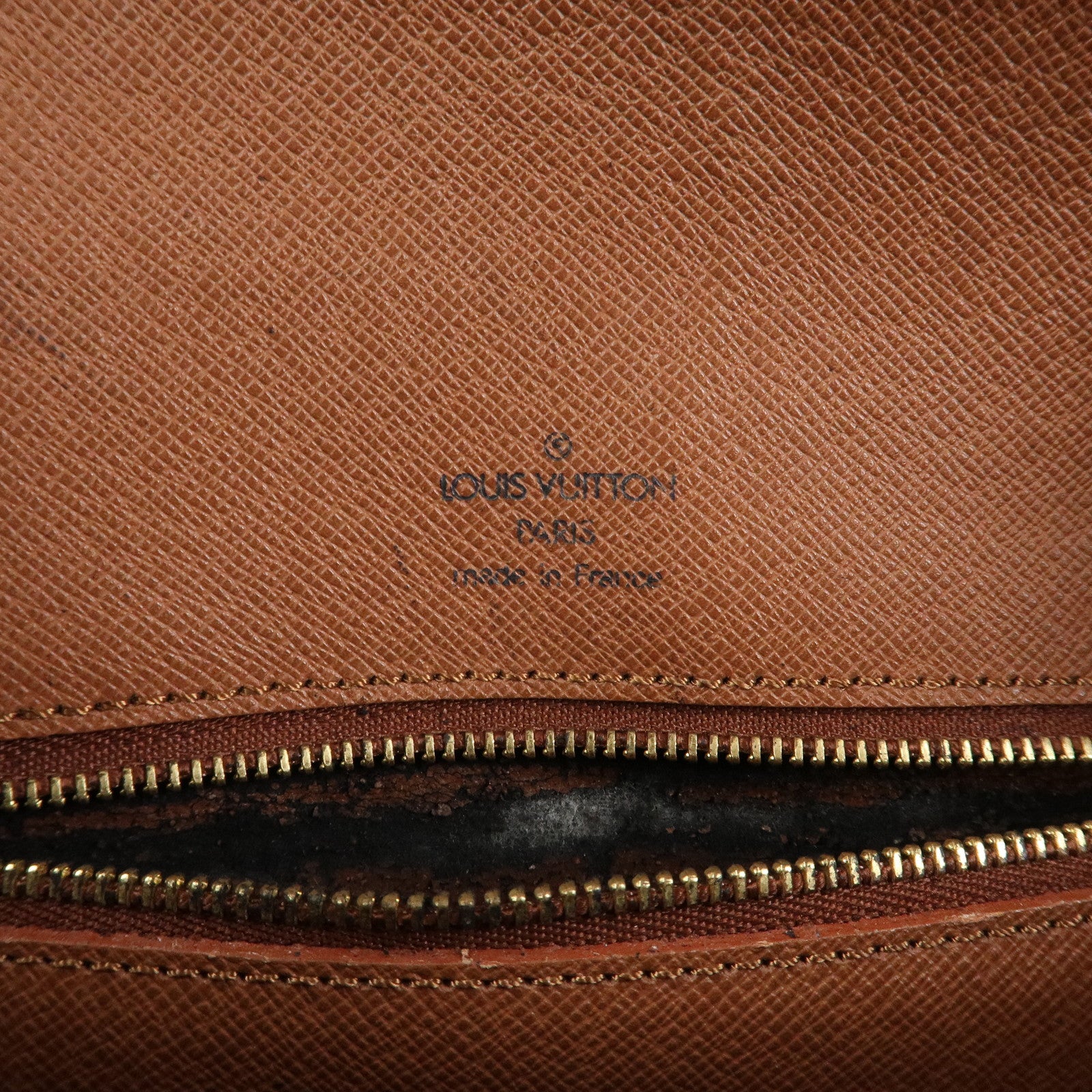 Louis Vuitton Monogram Saint Cloud GM Shoulder Bag Brown M51242 Used