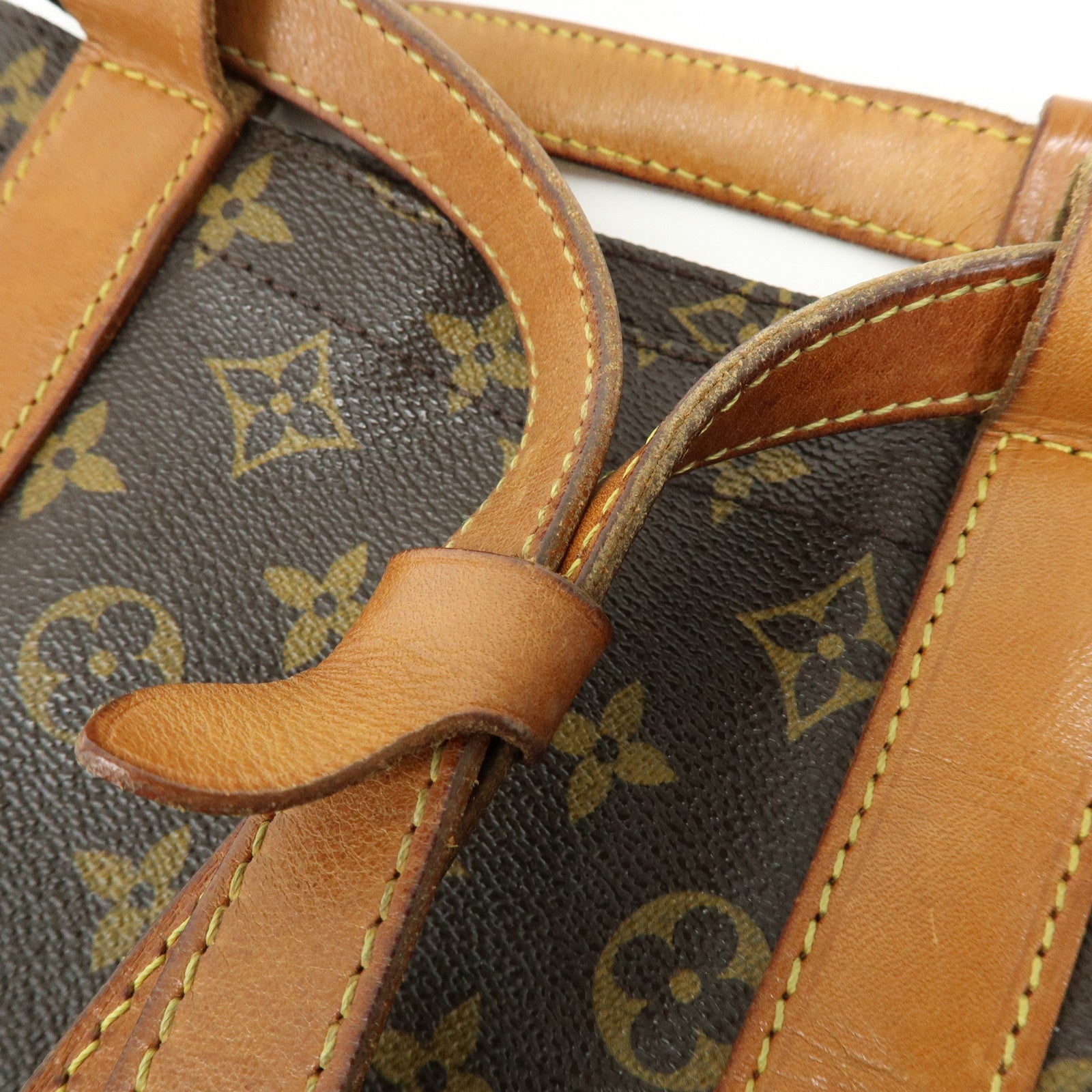 Louis Vuitton Monogram Randonnee GM Shoulder Bag Brown M42244