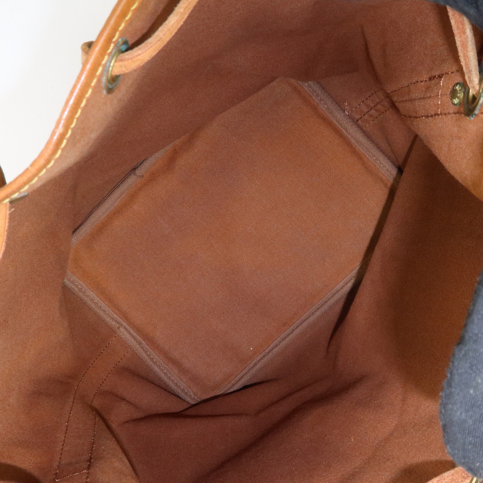 Louis Vuitton Monogram Petit Noe Shoulder Bag Brown M42226