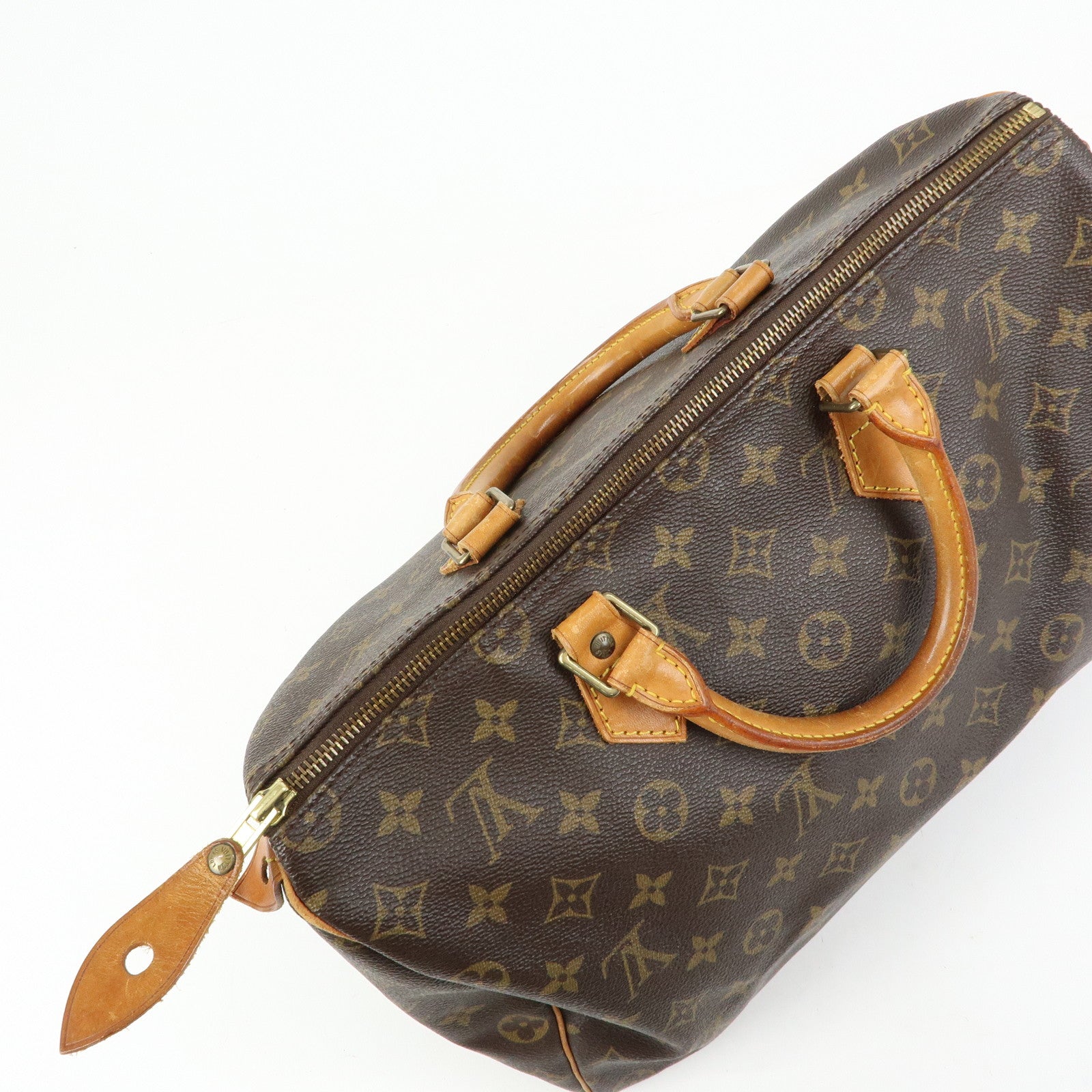 Louis Vuitton Monogram Speedy 35 Boston Bag Hand Bag M41524