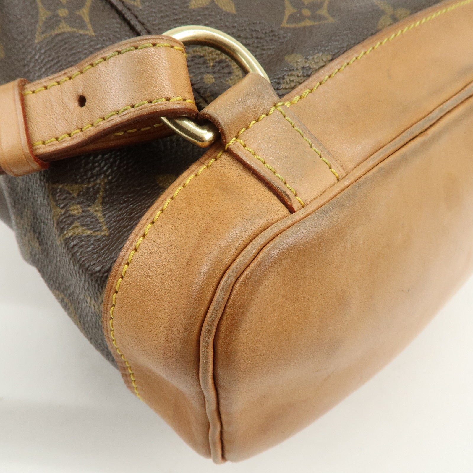 Louis Vuitton Monogram Canvas Montsouris MM Backpack Brown M51136
