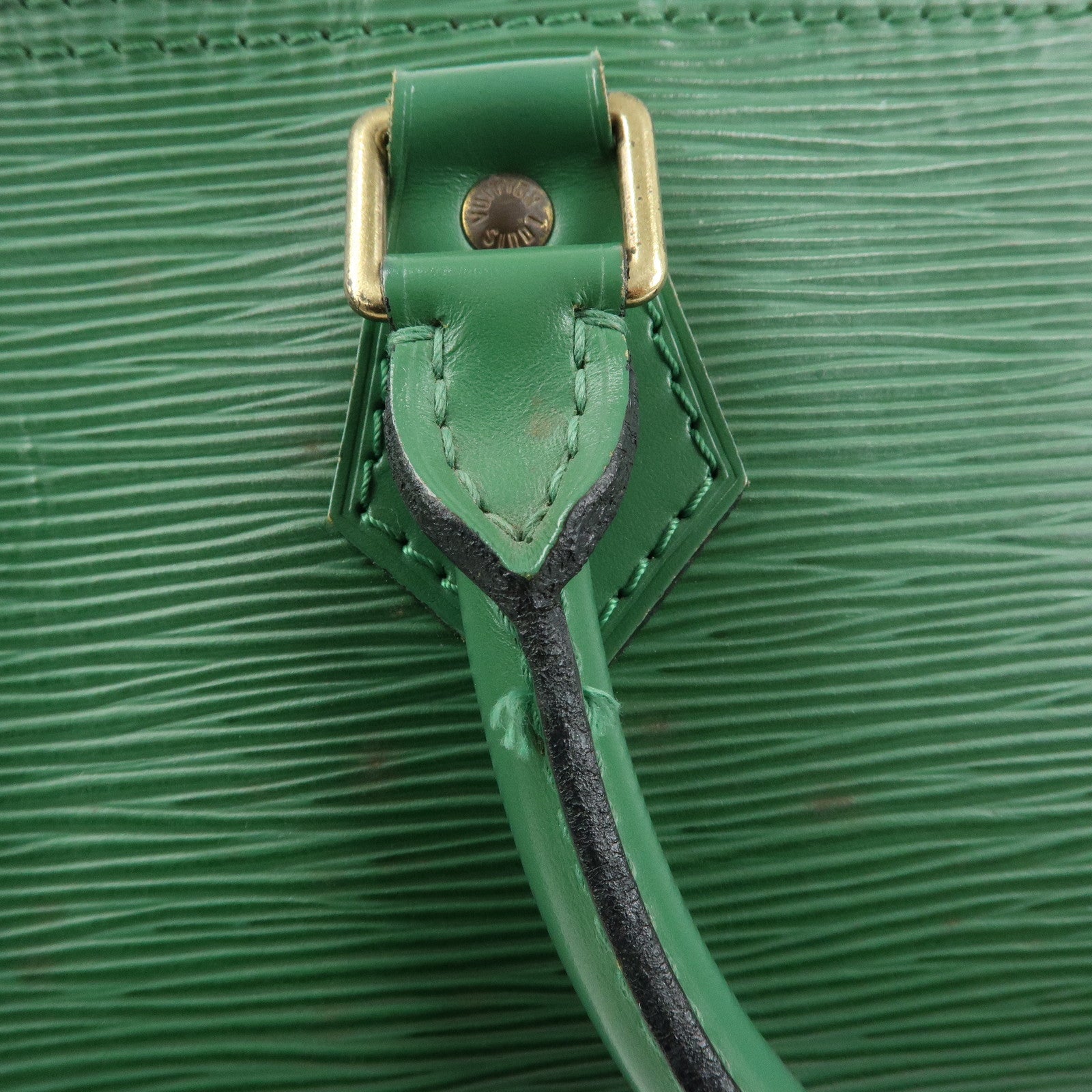 Louis Vuitton Epi Speedy 25 Hand Bag Boston Bag Borneo Green M43014