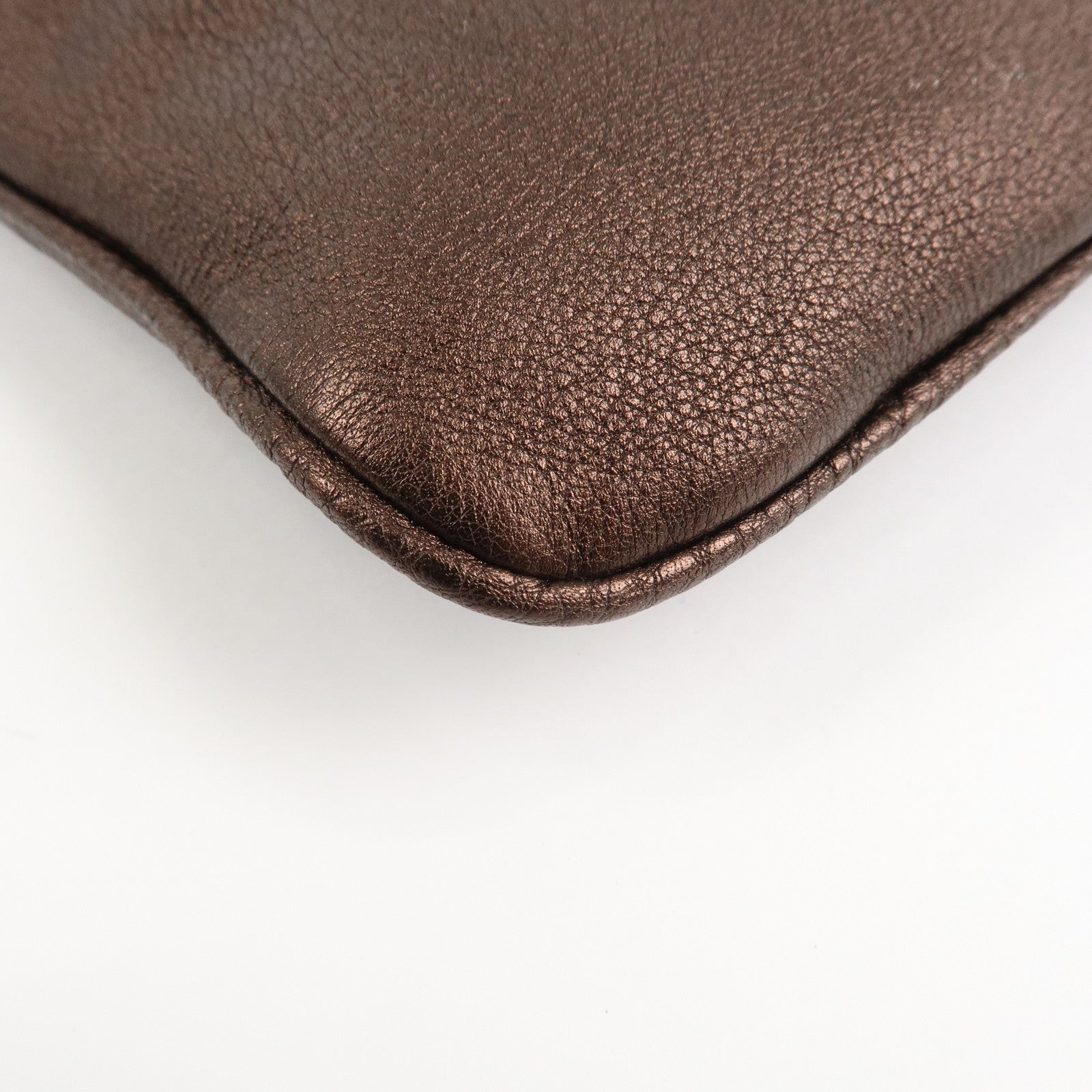 LOEWE Senda Leather Shoulder Bag Shoulder Bag Crossbody Bag Brown Used