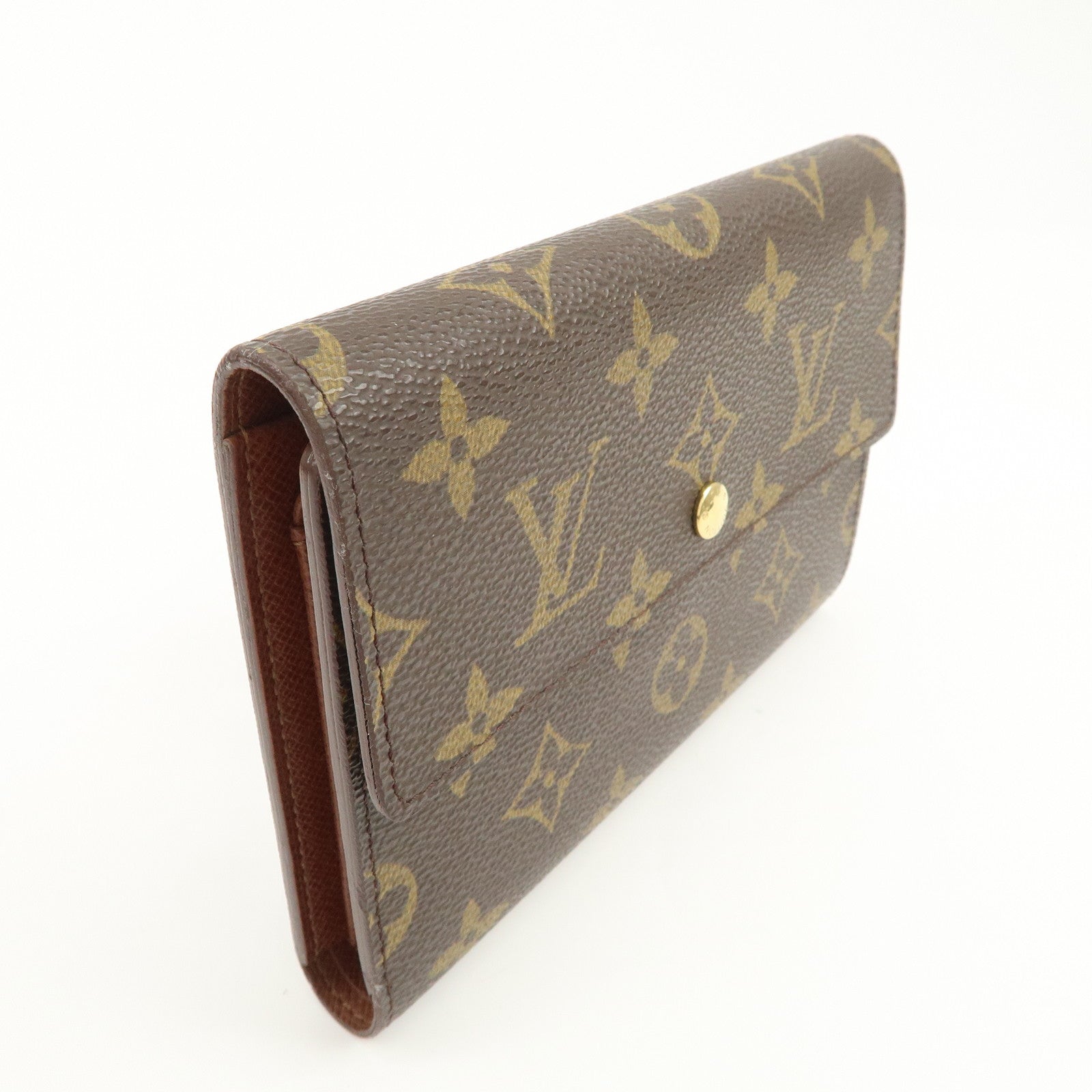 Louis Vuitton Monogram Portefeuille Tresor Etui Papier WalletM61202