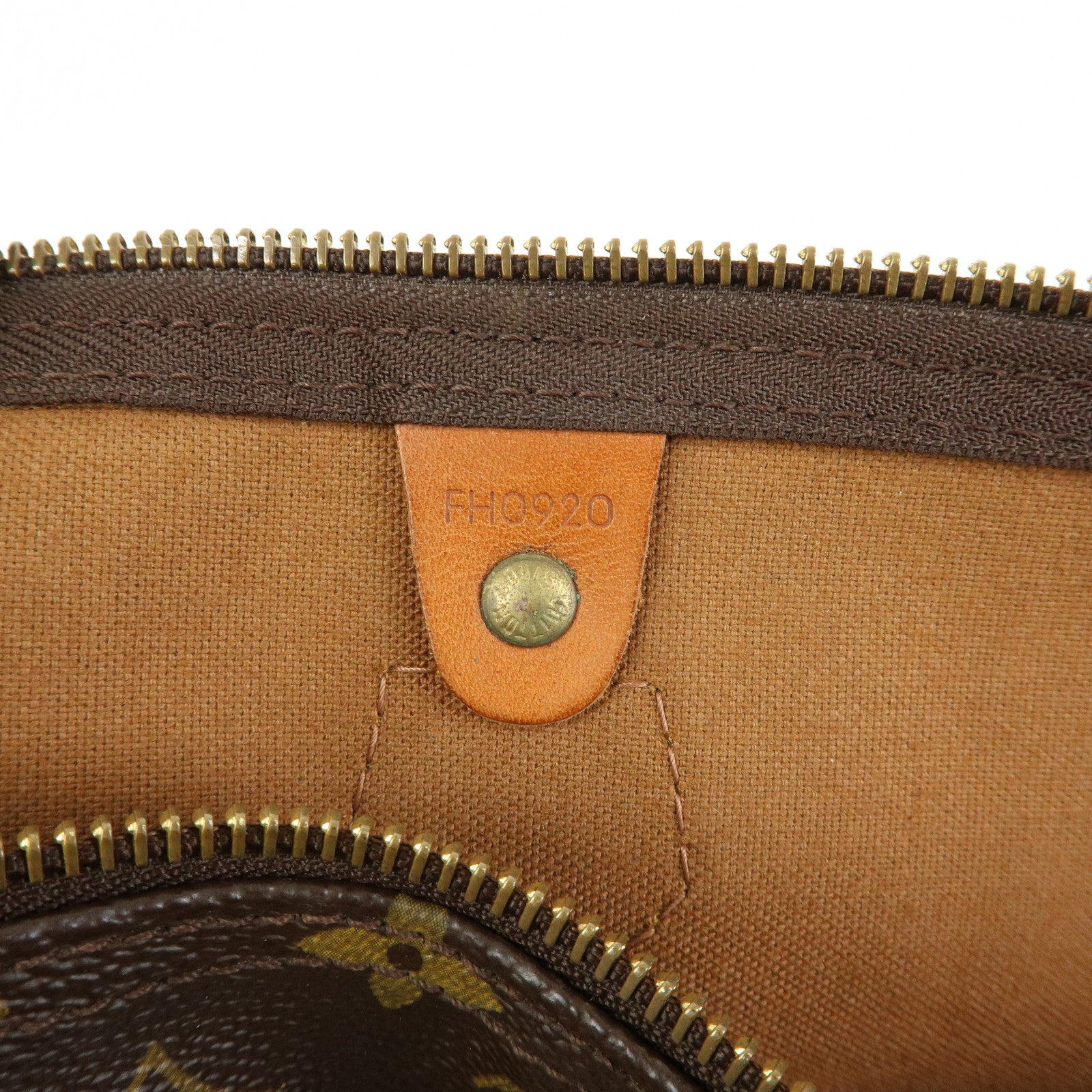 Louis Vuitton Monogram Speedy 40 Hand Bag Boston Bag Brown M41522