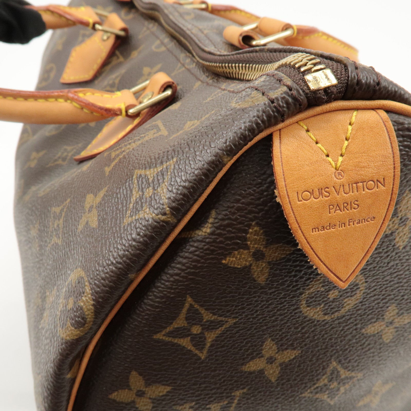 Louis Vuitton Monogram Speedy 35 Boston Bag Hand Bag M41524 Used