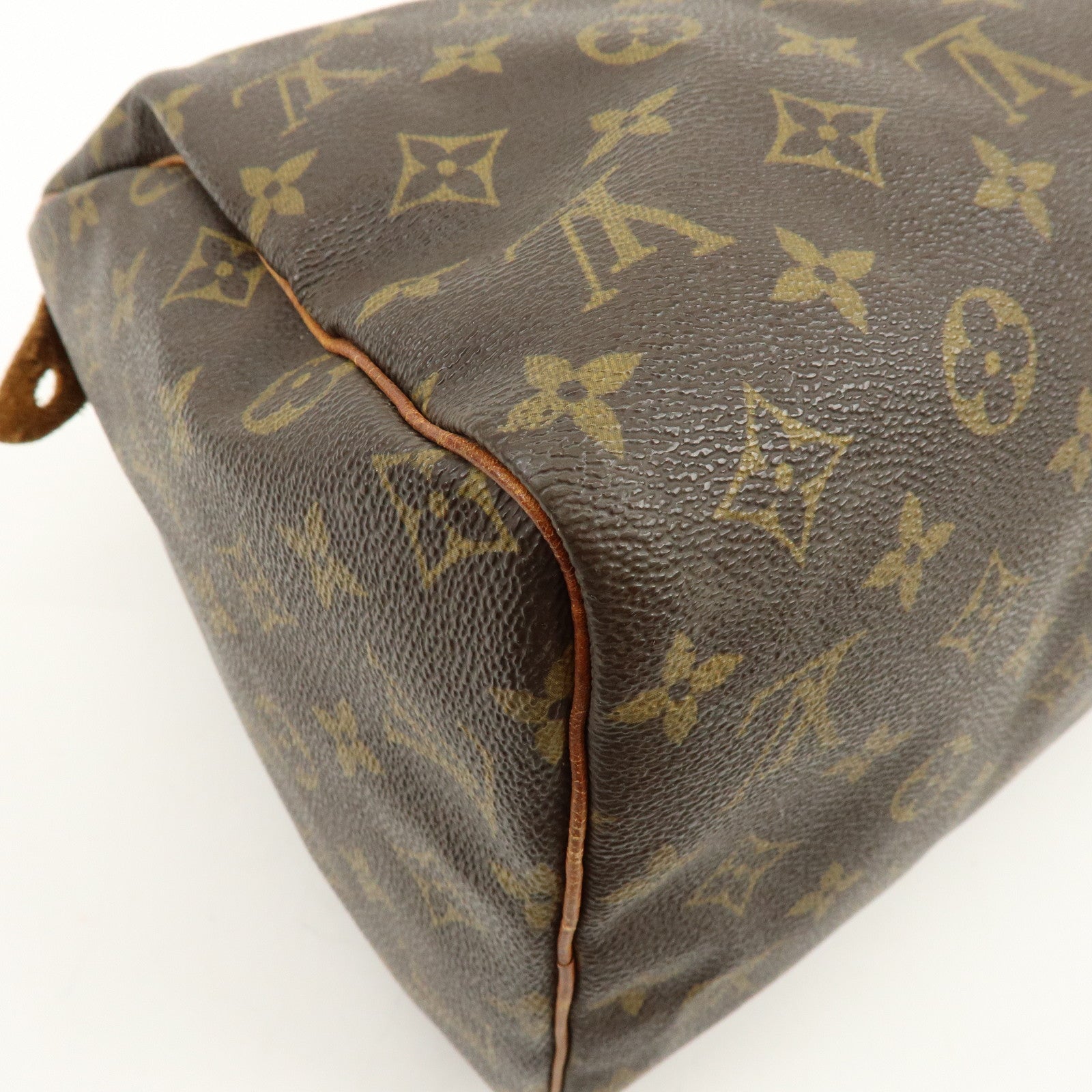 Louis Vuitton Monogram Speedy 30 Boston Bag Hand Bag Brown M41526