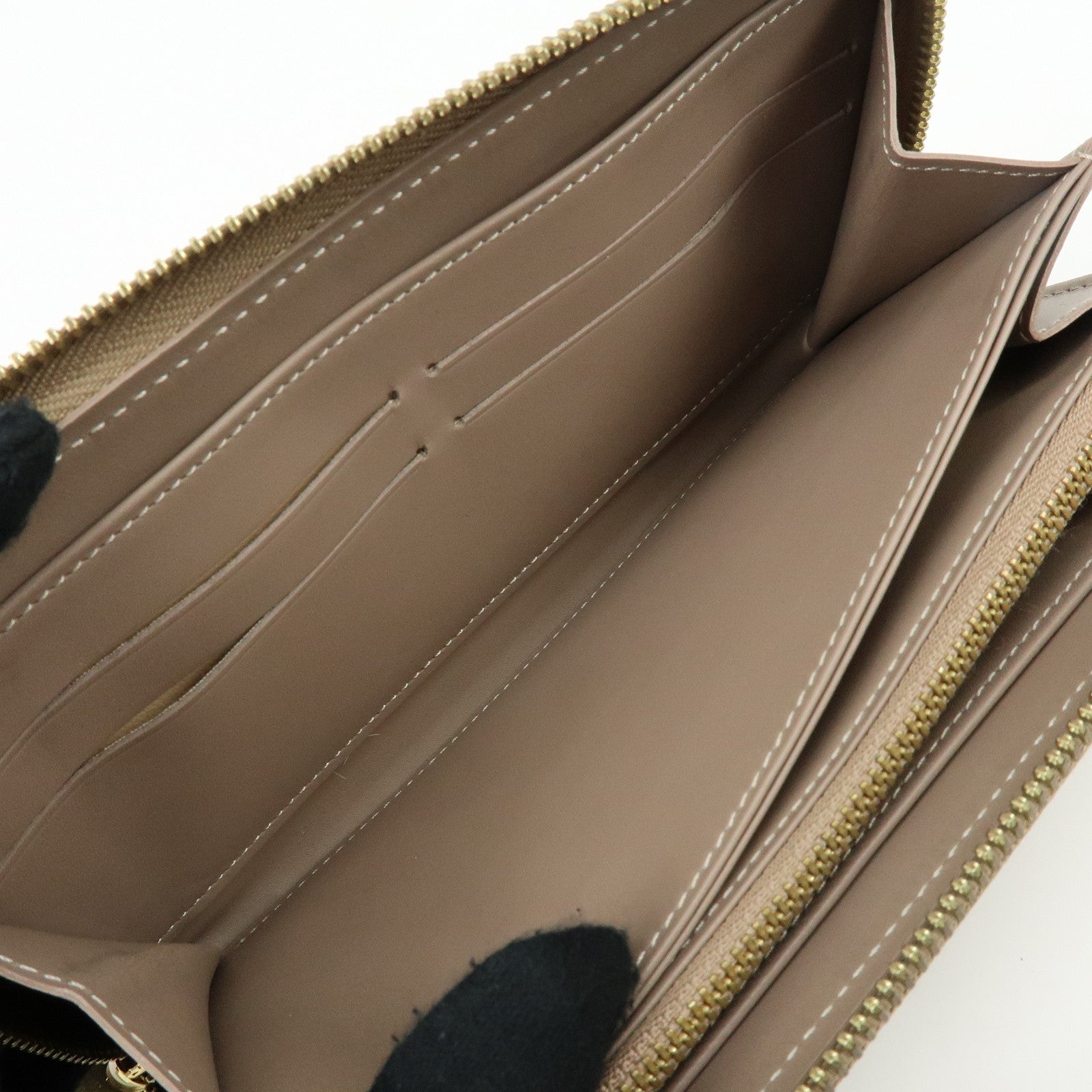 Louis Vuitton Monogram Vernis Round Zippy Long Wallet M91761