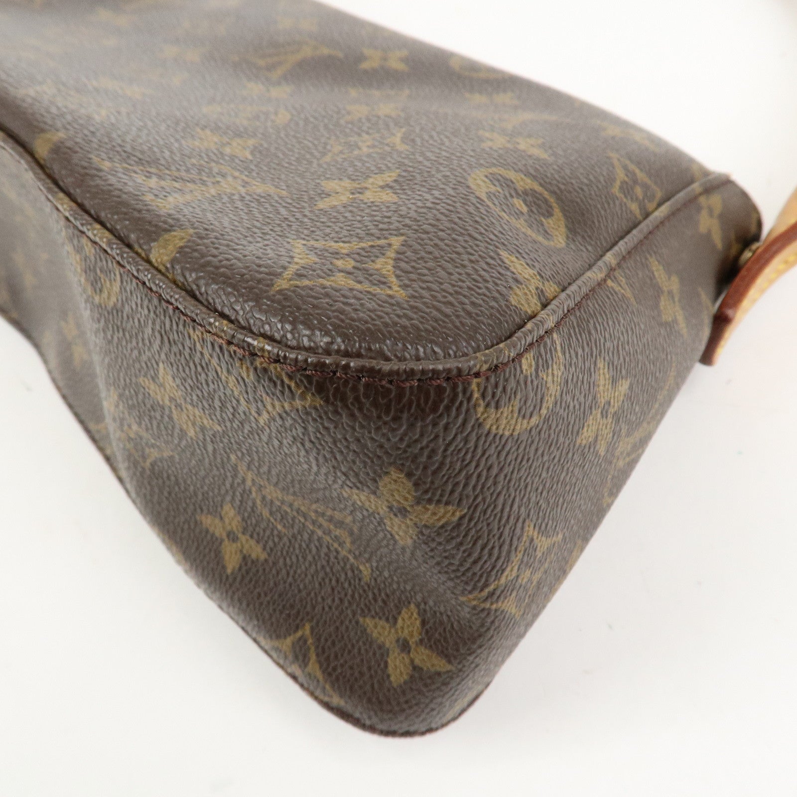 Louis Vuitton Monogram Mini Looping Shoulder Bag Brown M51147