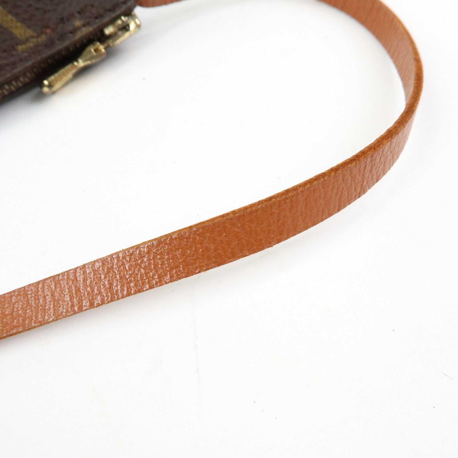 Louis Vuitton Monogram Canvas Mini Pouch for Papillon Bag Brown