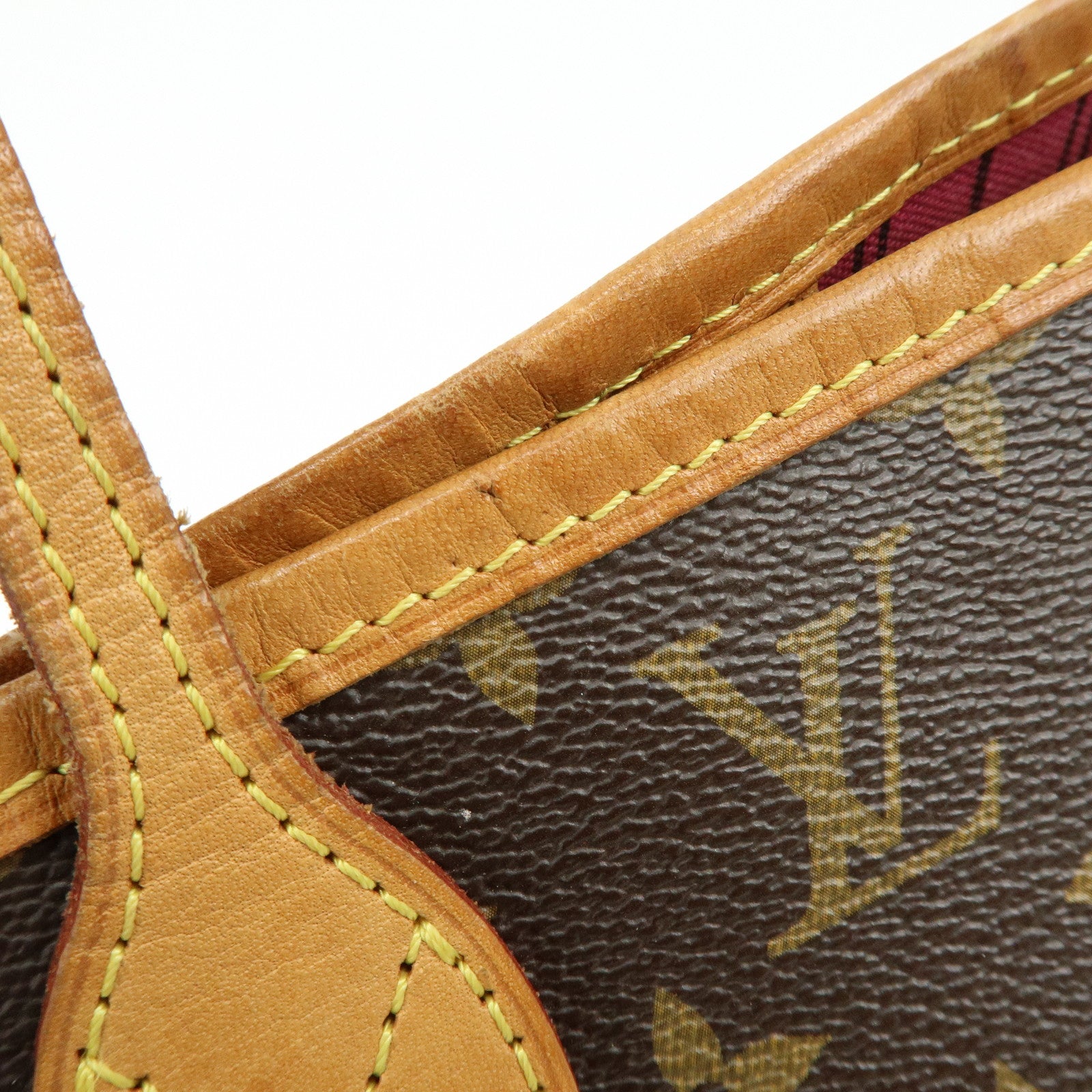 Louis Vuitton Monogram Neverfull MM Tote Bag Brown M41178
