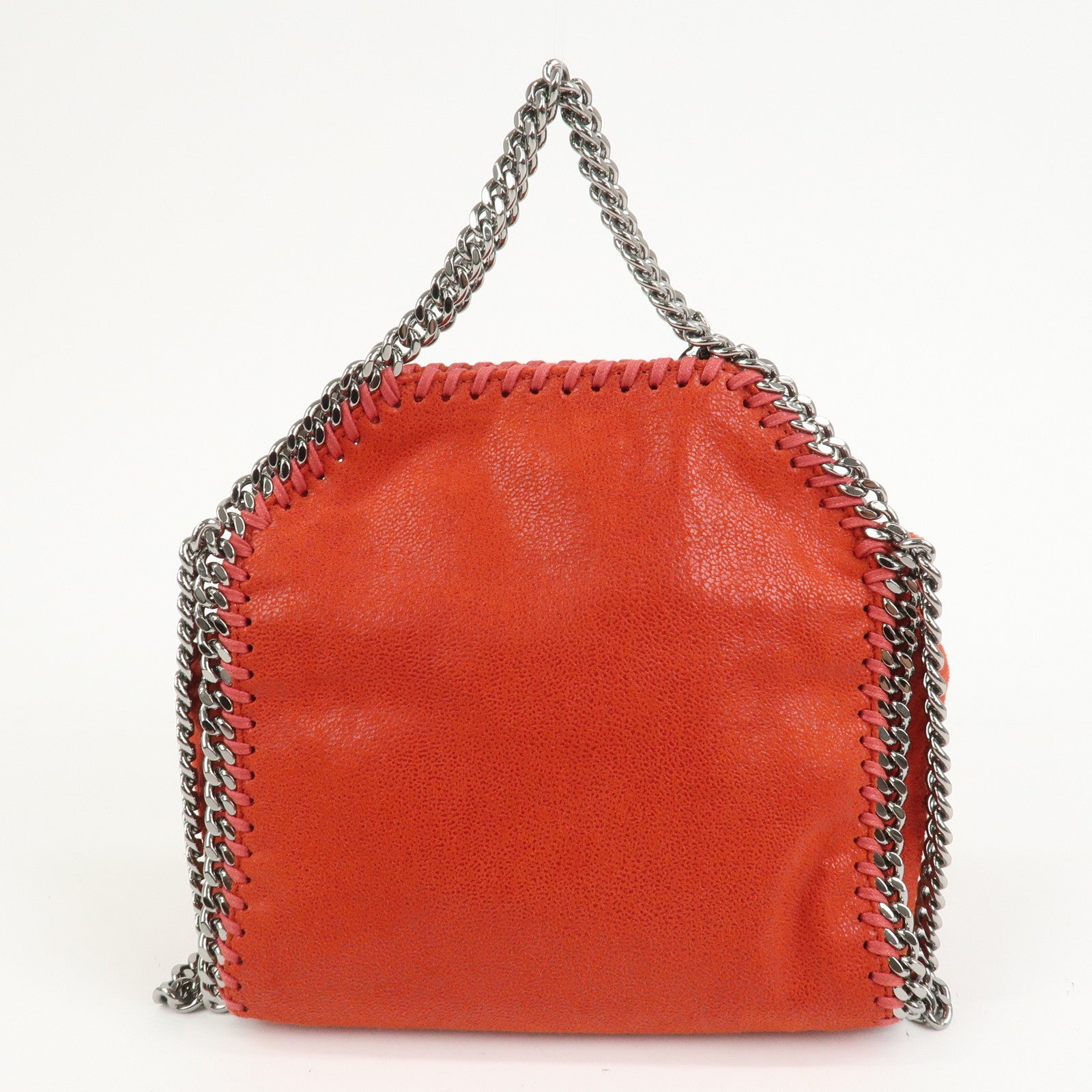 STELLA MCCARTNEY Falabella 2Way Bag Hand Bag Shoulder Bag Red