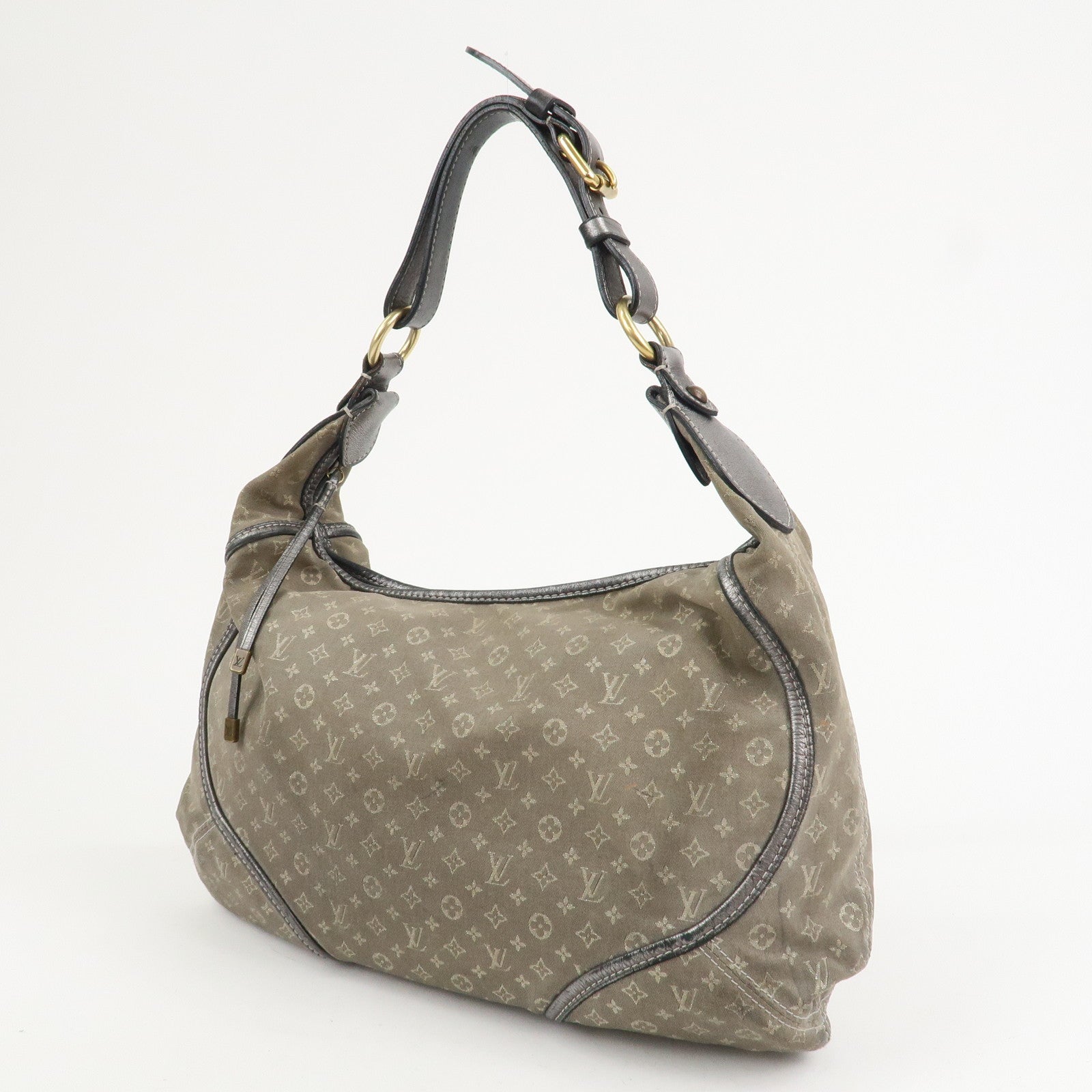 Louis Vuitton Monogram Mini Lin Manon MM ShoulderBag Platine M95618