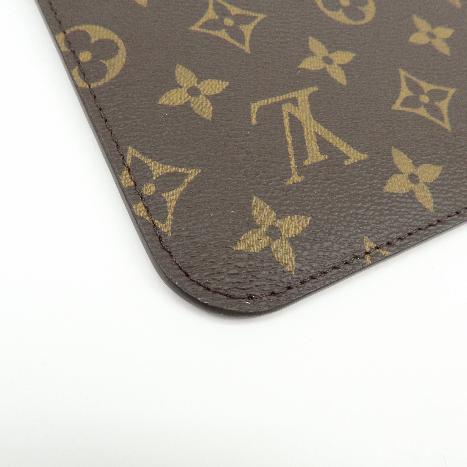 Louis Vuitton Monogram Canvas Leather Pouch for Neverfull MM M41177