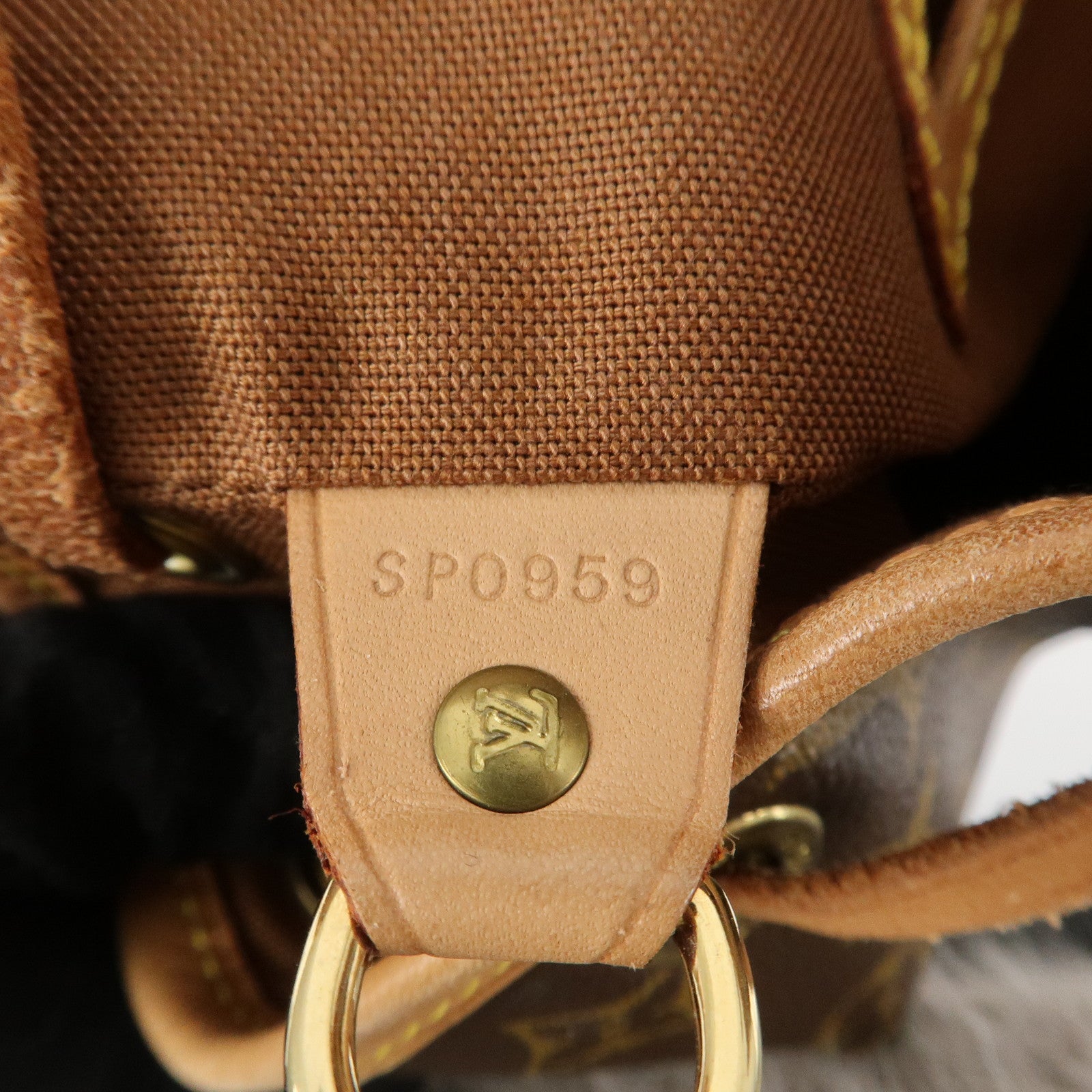 Louis Vuitton Monogram Montsouris MM Back Pack Ruck Sack M51136 Used