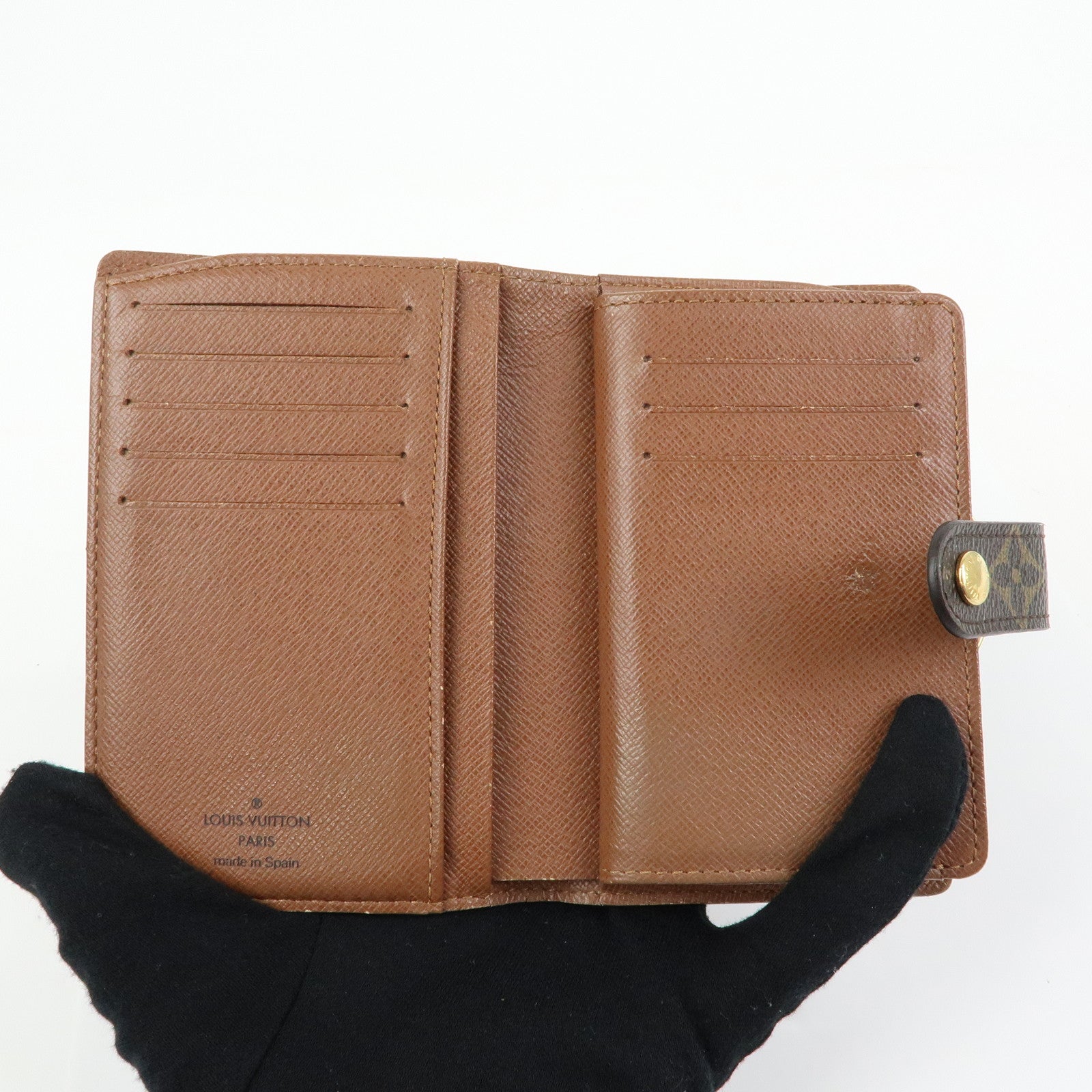 Louis Vuitton Monogram Portefeuille Viennois Compact Wallet M61674