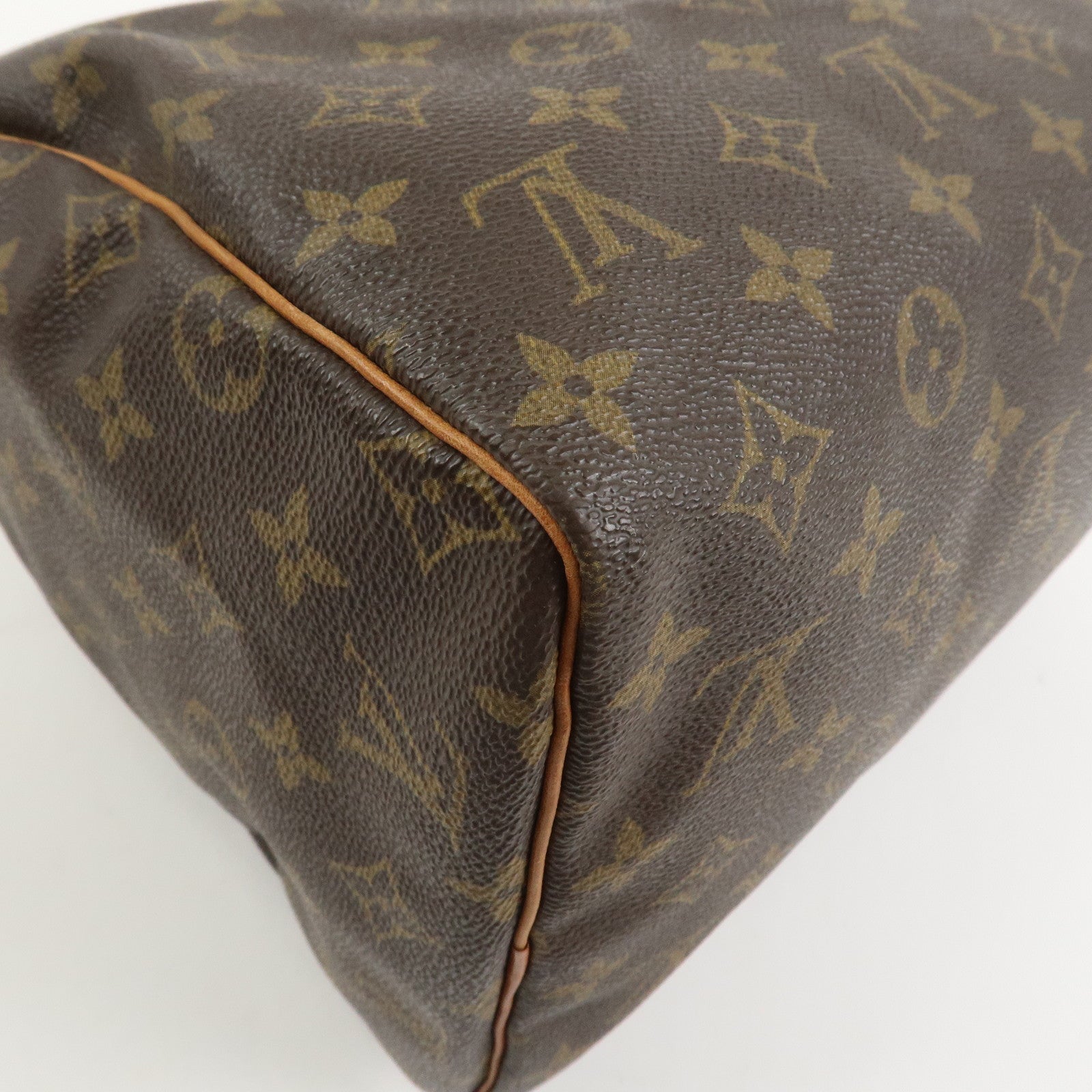 Louis Vuitton Monogram Speedy 30 Boston Bag Hand Bag Brown M41526