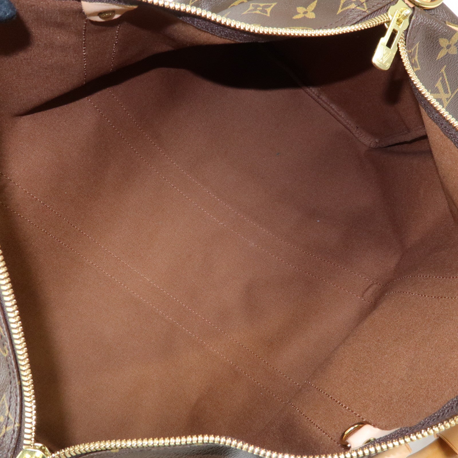 Louis Vuitton Monogram Keep All Bandouliere 45 Boston Bag M41418