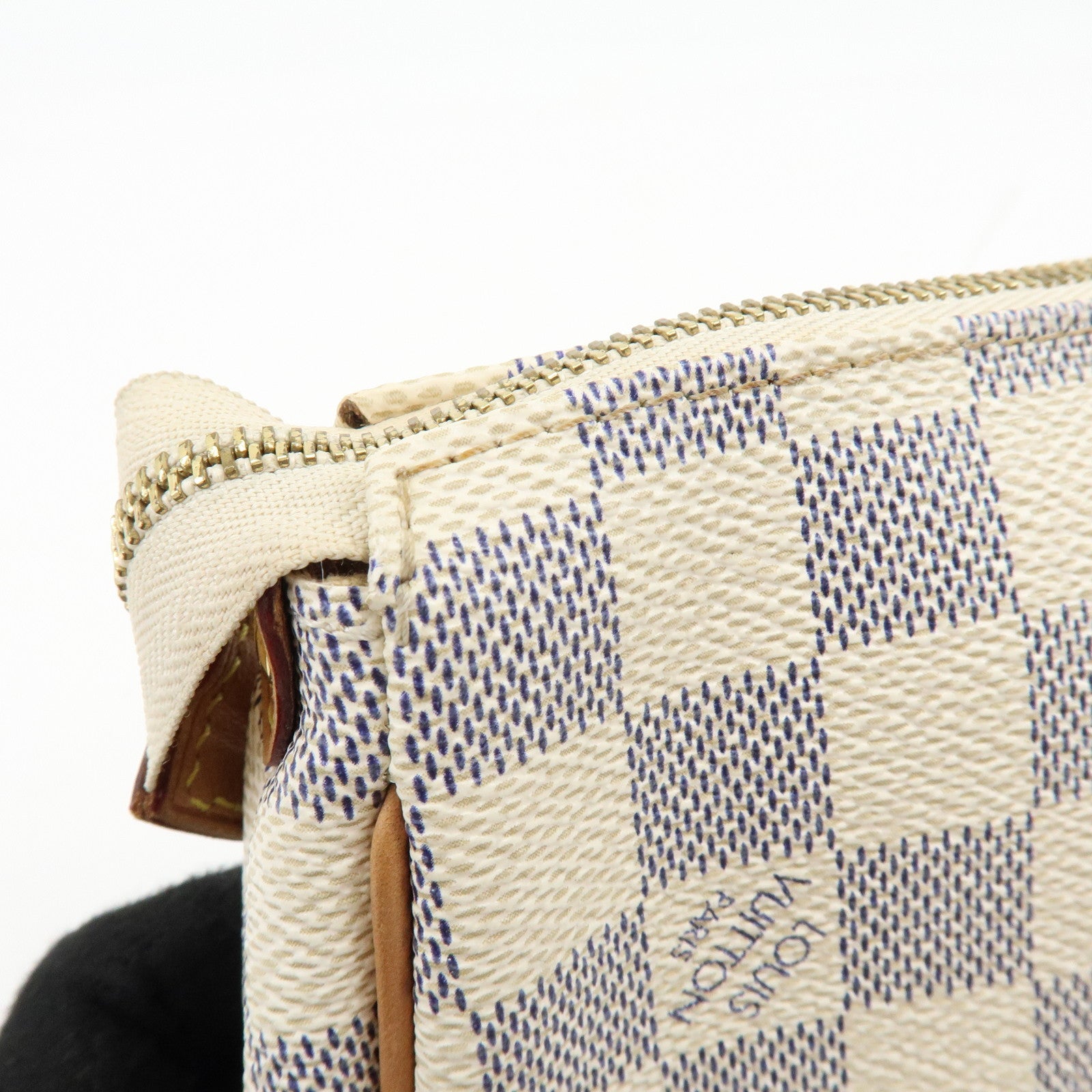 Louis Vuitton Damier Azur Eva 2Way Bag Hand Bag Shoulder Bag N55214