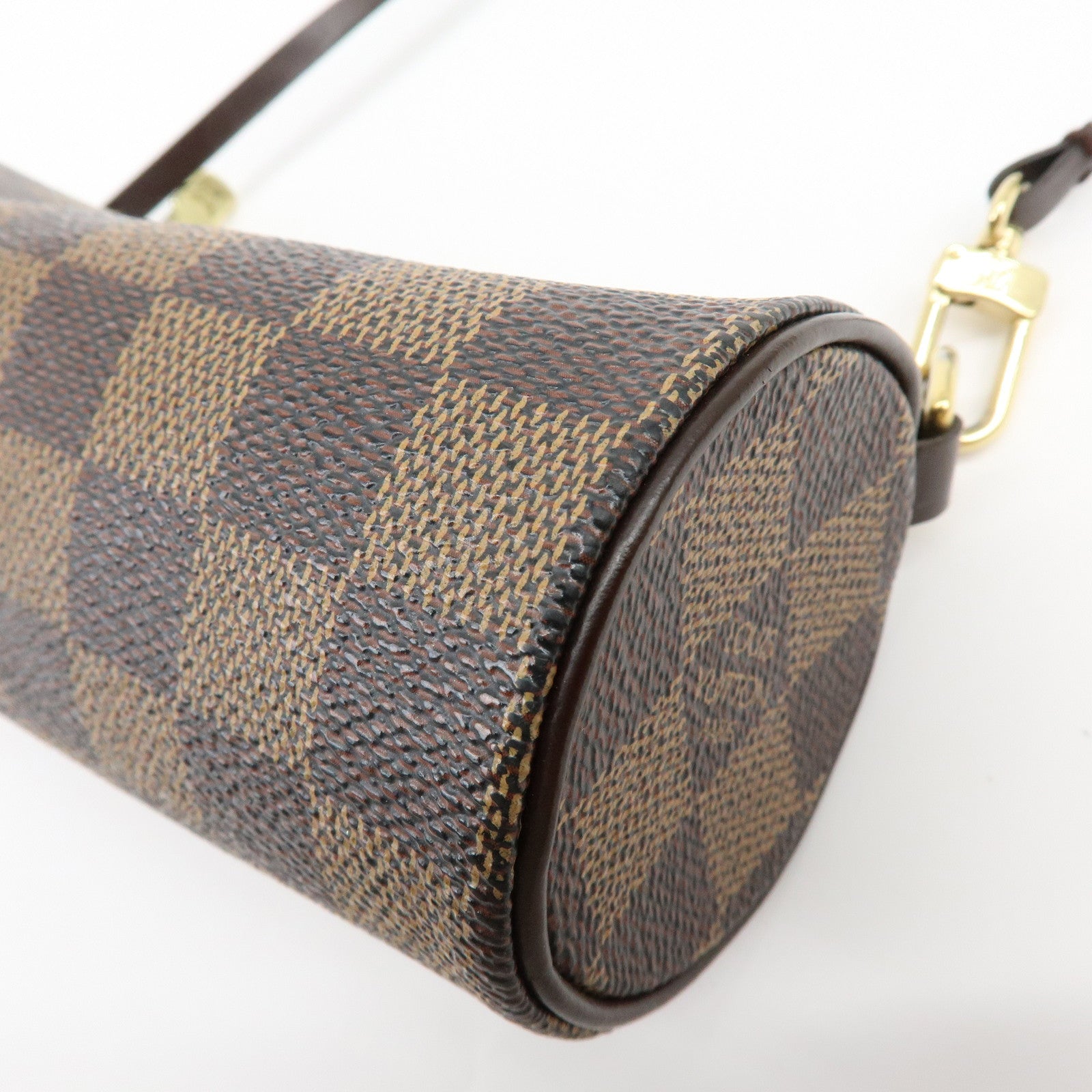 Louis Vuitton Damier Mini Pouch for Papillon Bag Brown