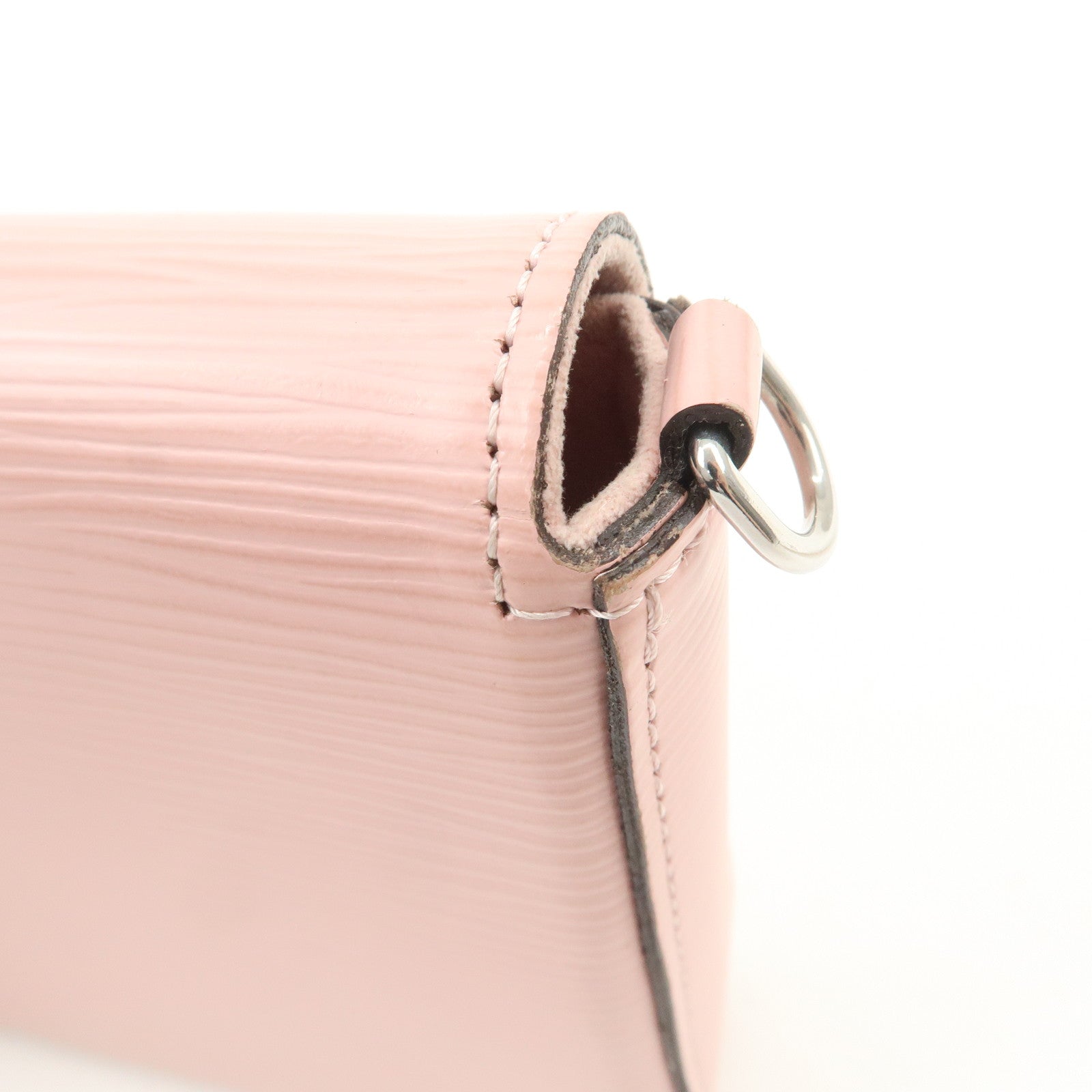 Louis Vuitton Epi Pochette Felicie Chain Shoulder Bag Pink M62467