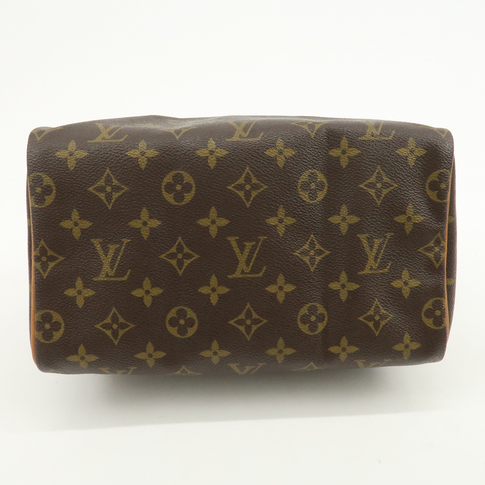 Louis Vuitton Monogram Speedy 25 Boston Bag Hand Bag Brown M41528