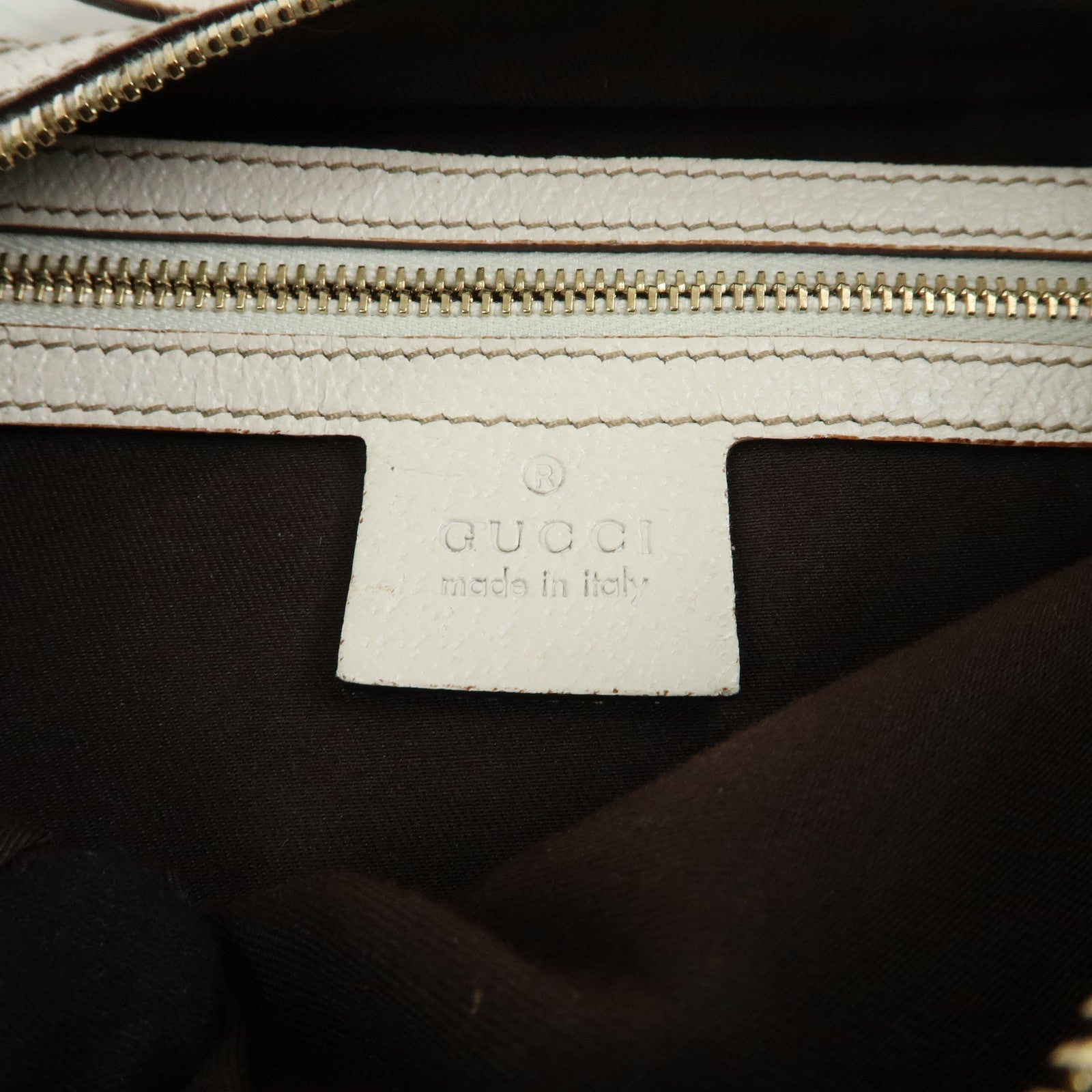 GUCCI GG Monogram Canvas Shoulder Bag Hand Bag Beige Ivory 153010