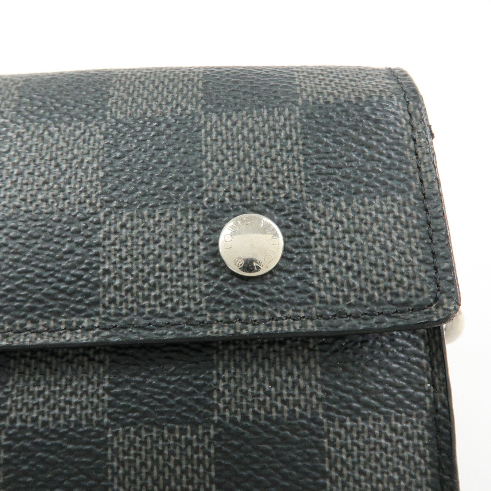 Louis Vuitton Damier Graphite Portefeuille Accordion Wallet N60023