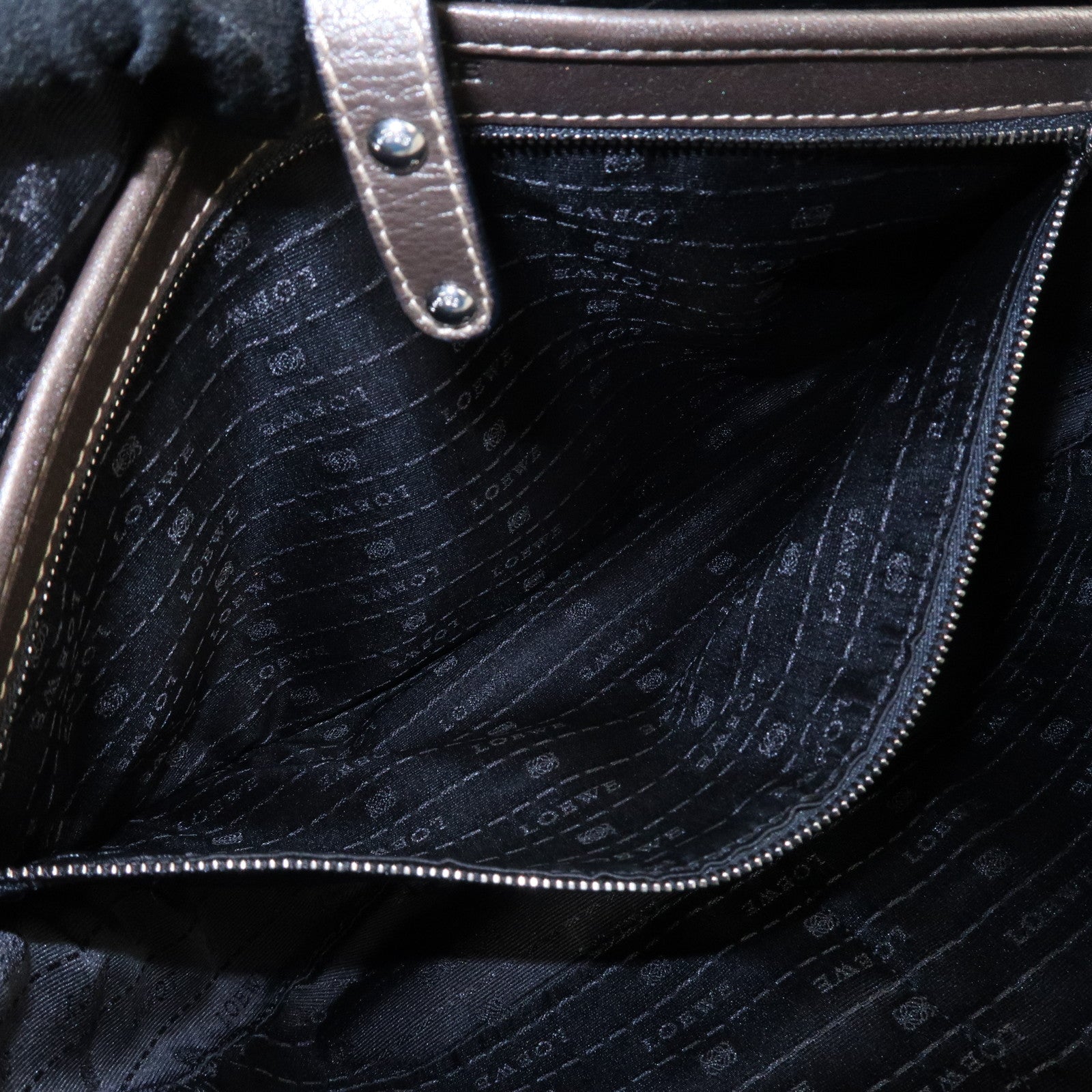 LOEWE Heritage Leather Shoulder Bag Crossbody Bag Bronze