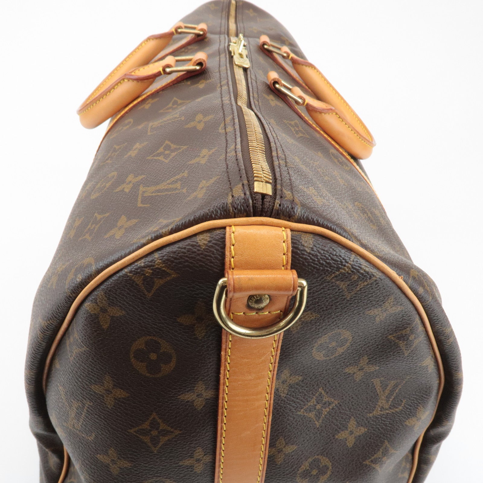 Louis Vuitton Monogram Keep All Bandouliere 55 Boston Bag M41414