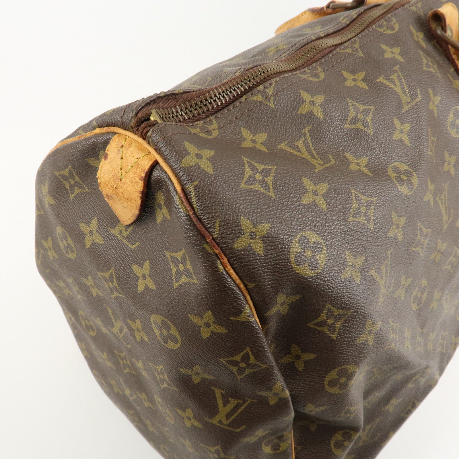 Louis Vuitton Monogram Keep All 60 Boston Bag Brown M41422 Used