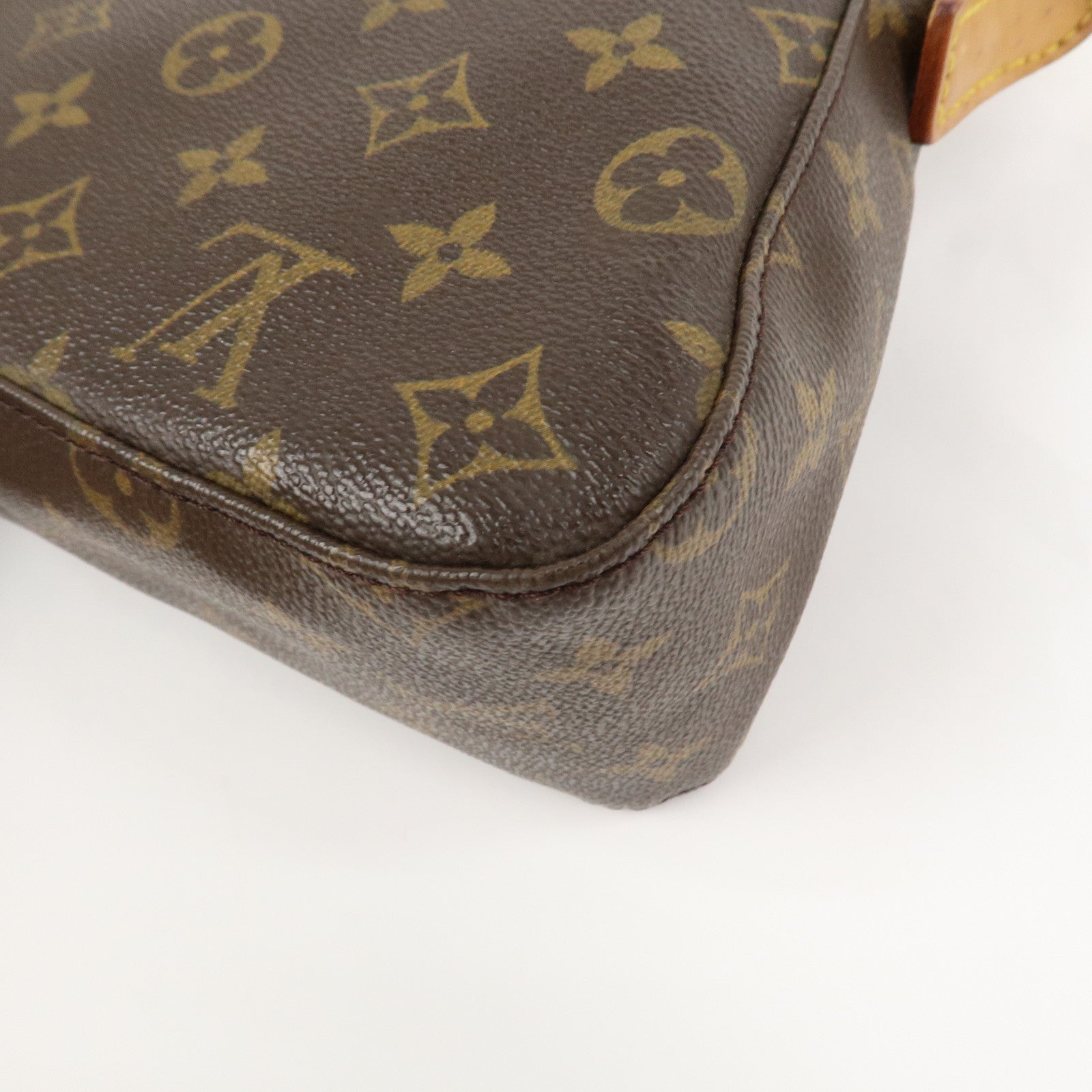Louis Vuitton Monogram Mini Looping Shoulder Bag Brown M51147