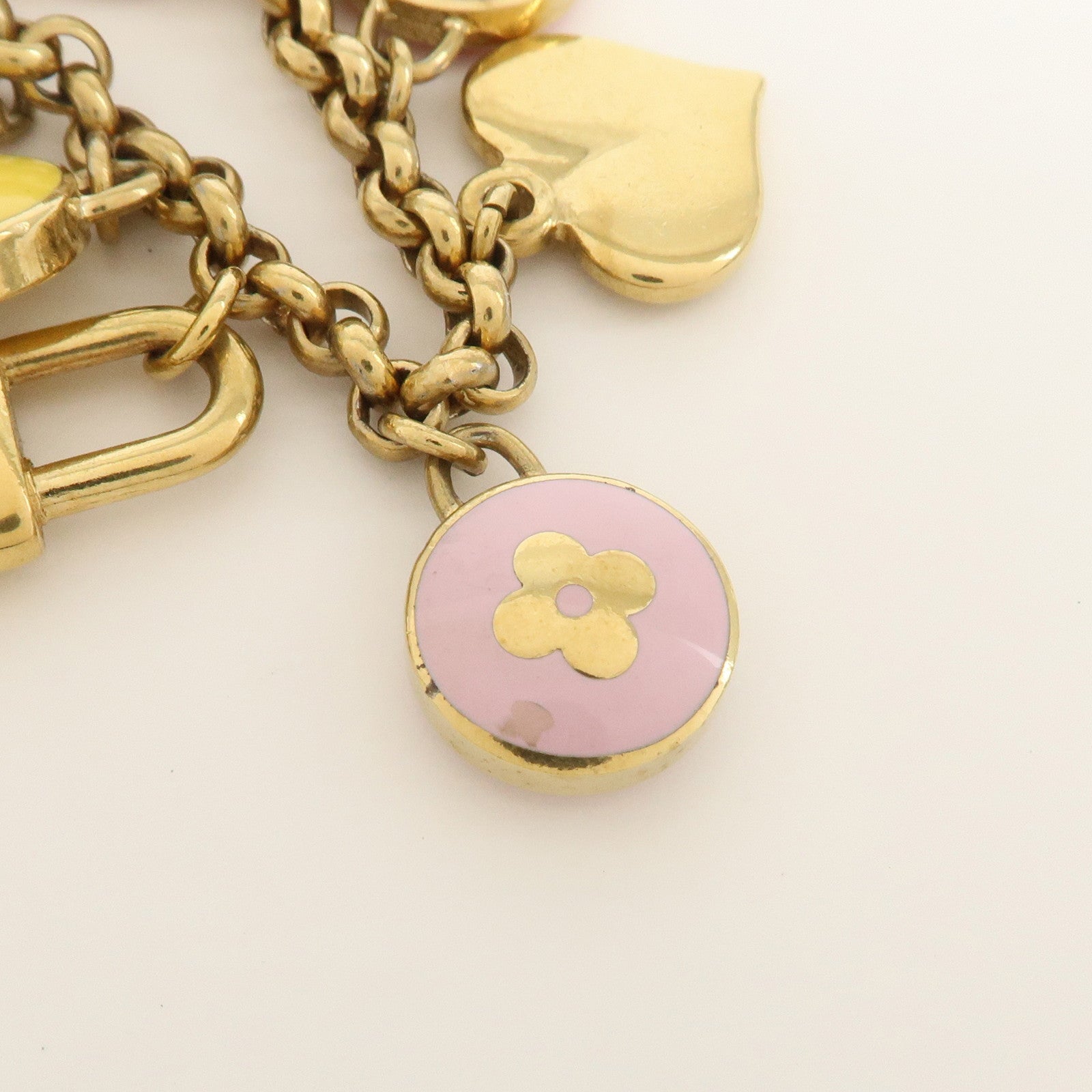 Louis Vuitton Porte Cles Chaine Pastilles Metal Key Chain M66172