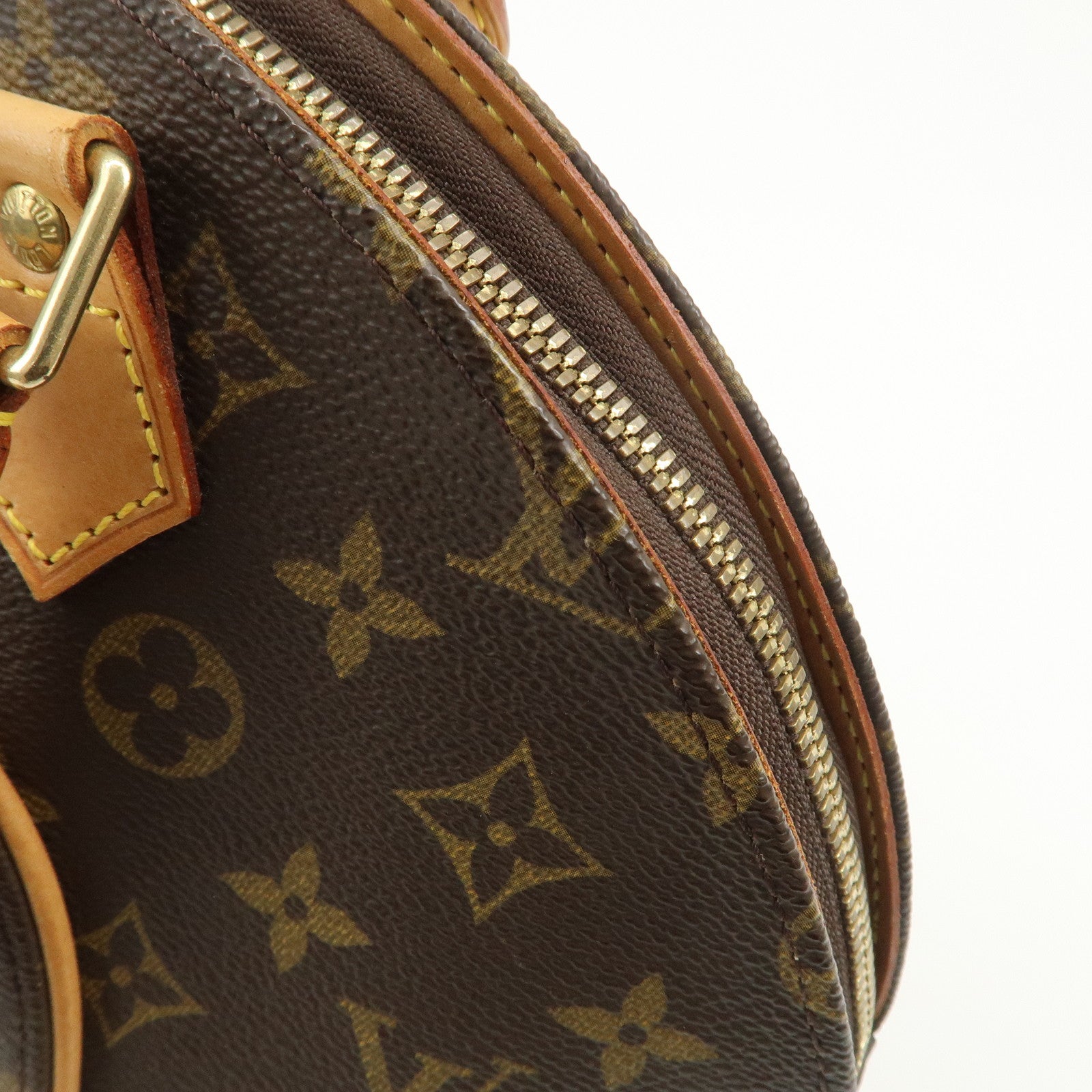Louis Vuitton Monogram Canvas Ellipse PM Hand Bag Brown M51127
