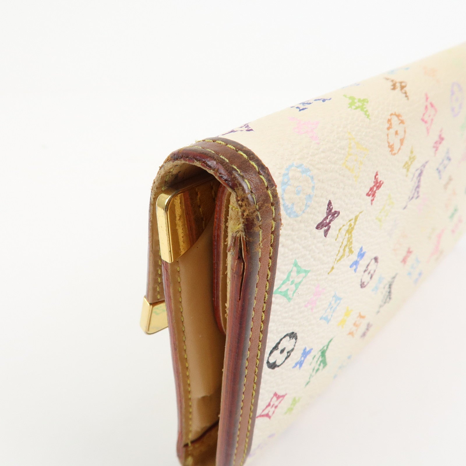 Louis Vuitton Monogram Multicolor Porte Trezor International Wallet