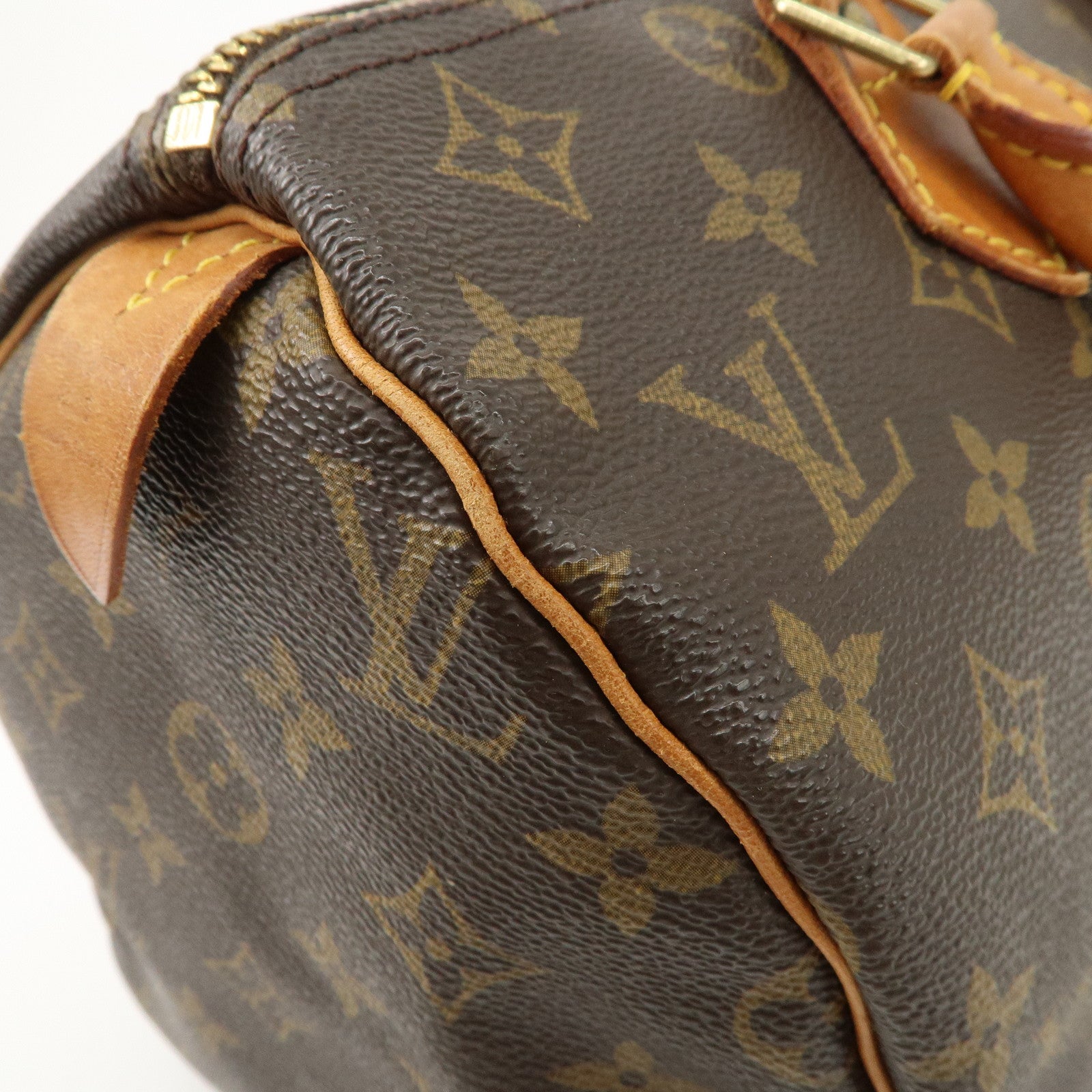 Louis Vuitton Monogram Speedy 30 Boston Bag Hand Bag M41526 Used