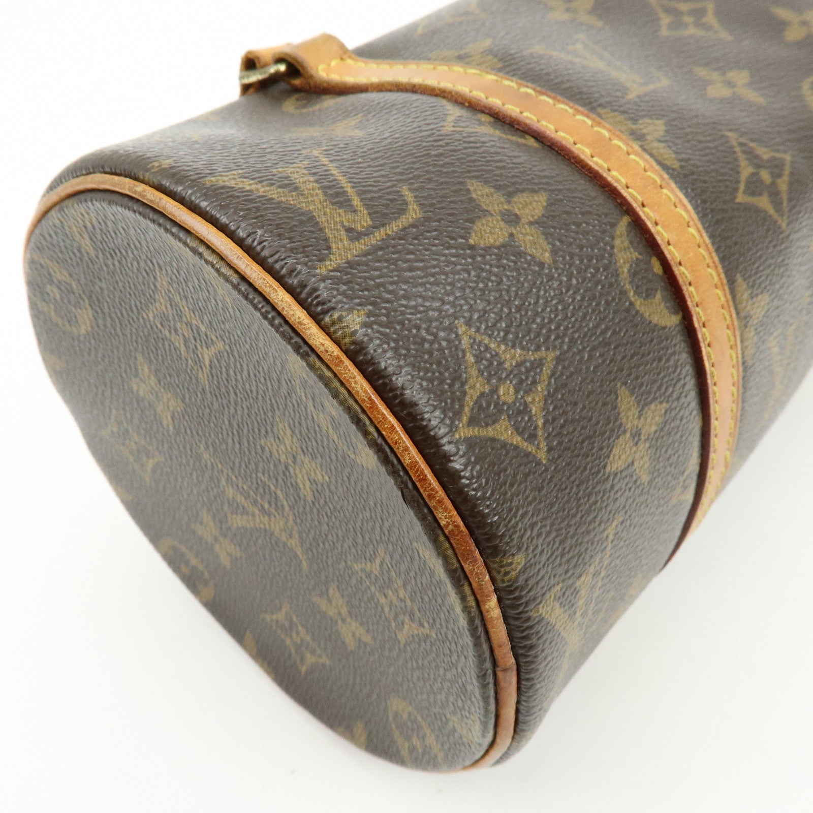 Louis Vuitton Monogram Papillon 26 Hand Bag Brown M51386