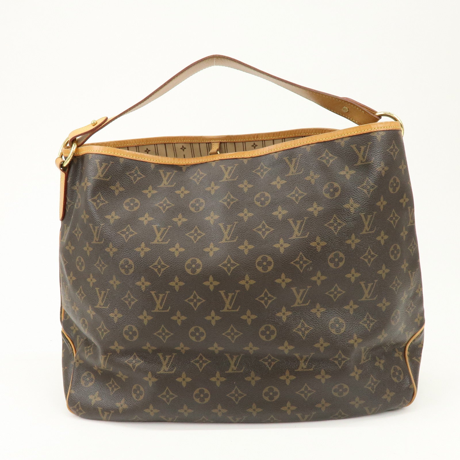 Louis Vuitton Monogram Delightful GM Shoulder Bag Brown M40354