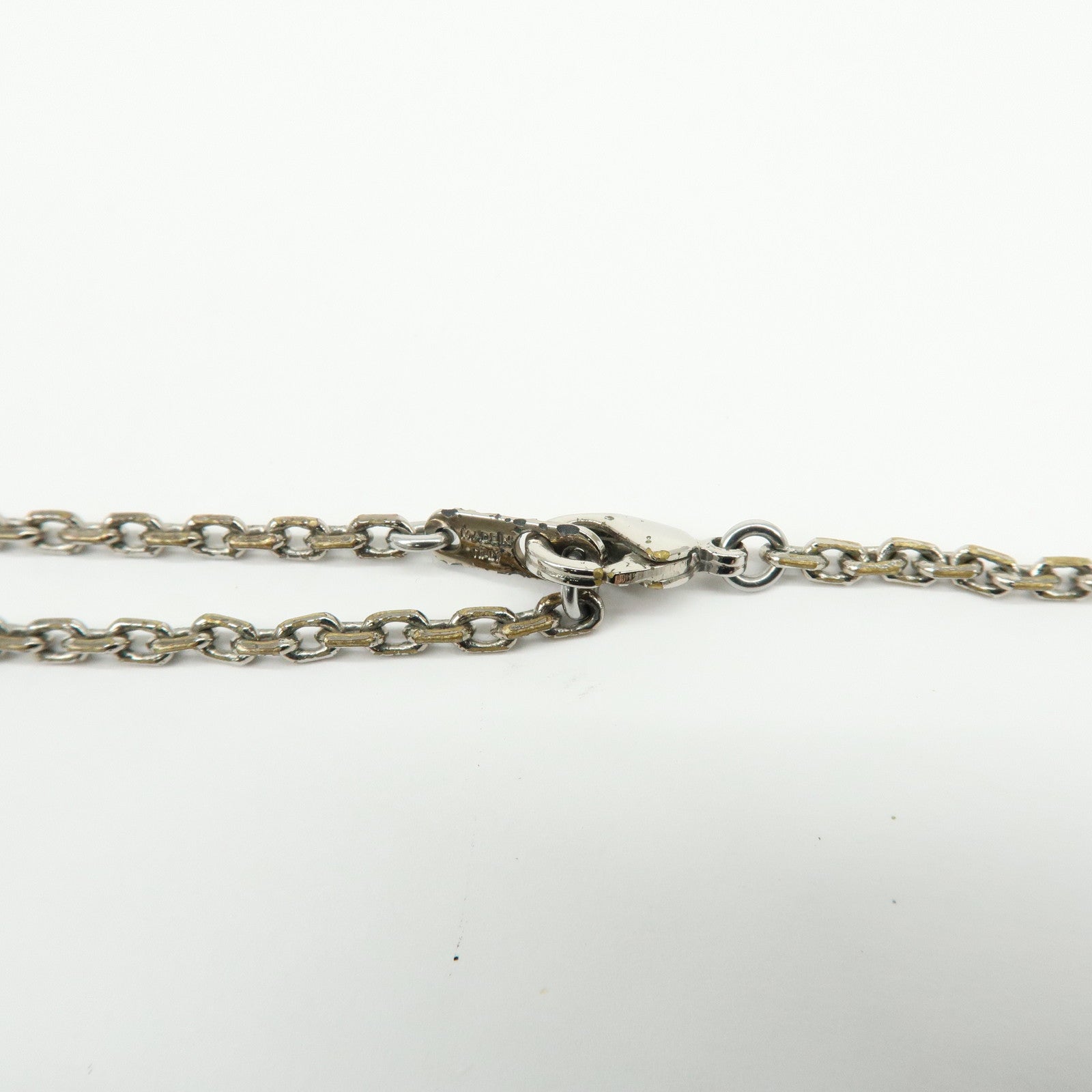 Louis Vuitton Collier LV Dove Metal Silver Necklace M00957