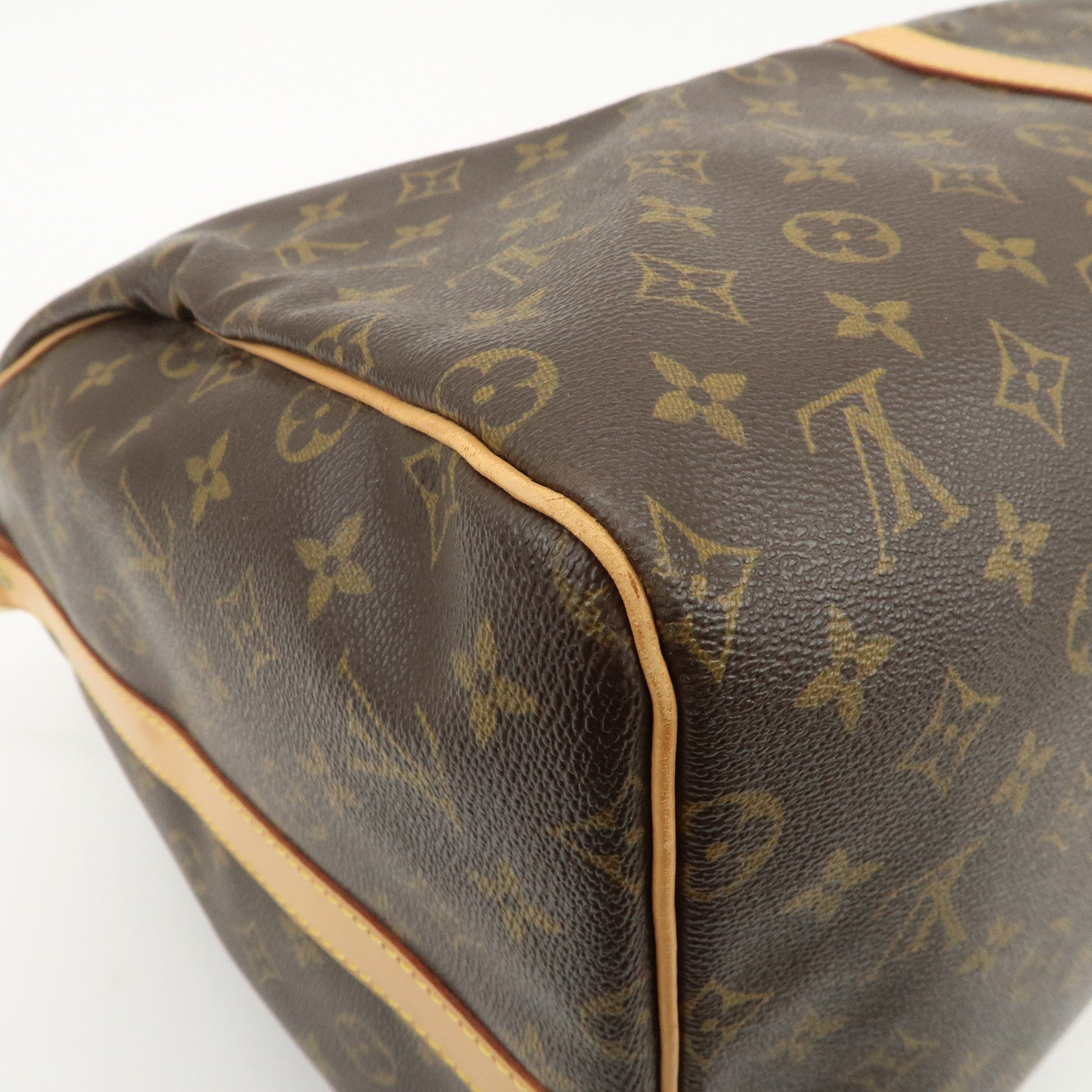 Louis Vuitton Monogram Keep All Bandouliere 55 Boston Bag M41414