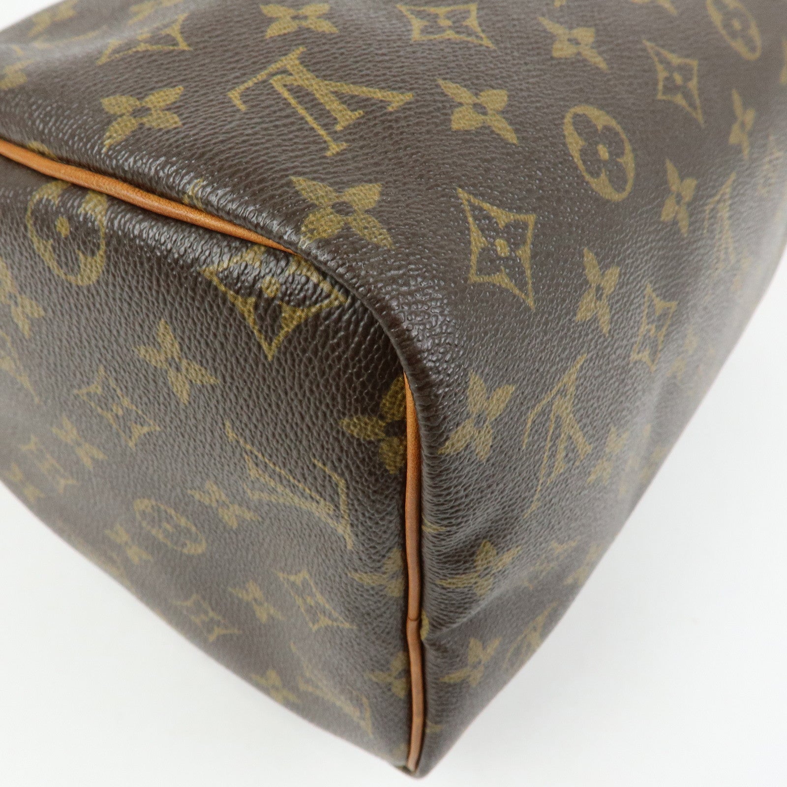Louis Vuitton Monogram Speedy 30 Boston Bag Hand Bag Brown M41526