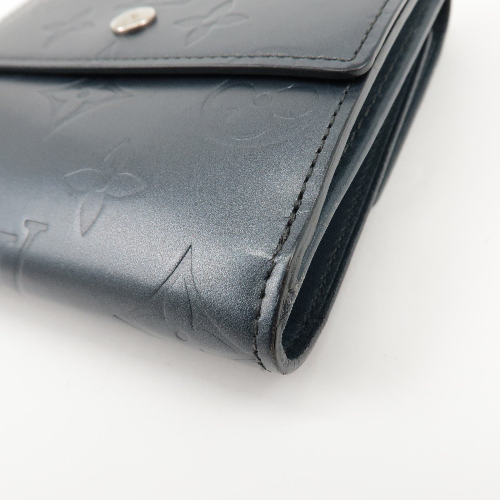 Louis Vuitton Monogram Matte Porte Monnaie Billets Credit M65115 Used