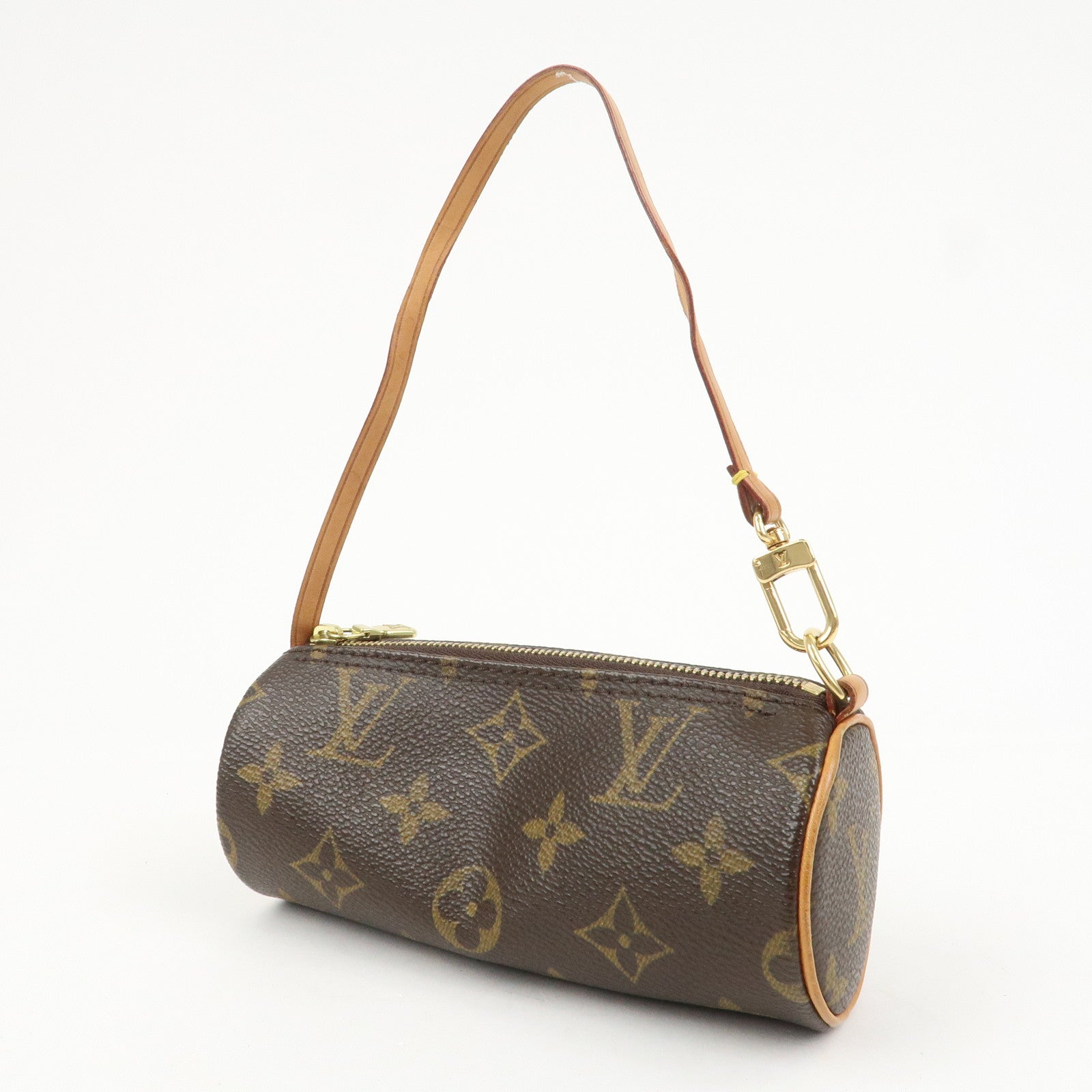 Louis Vuitton Monogram Mini Pouch for Papillon Bag New Style Brown